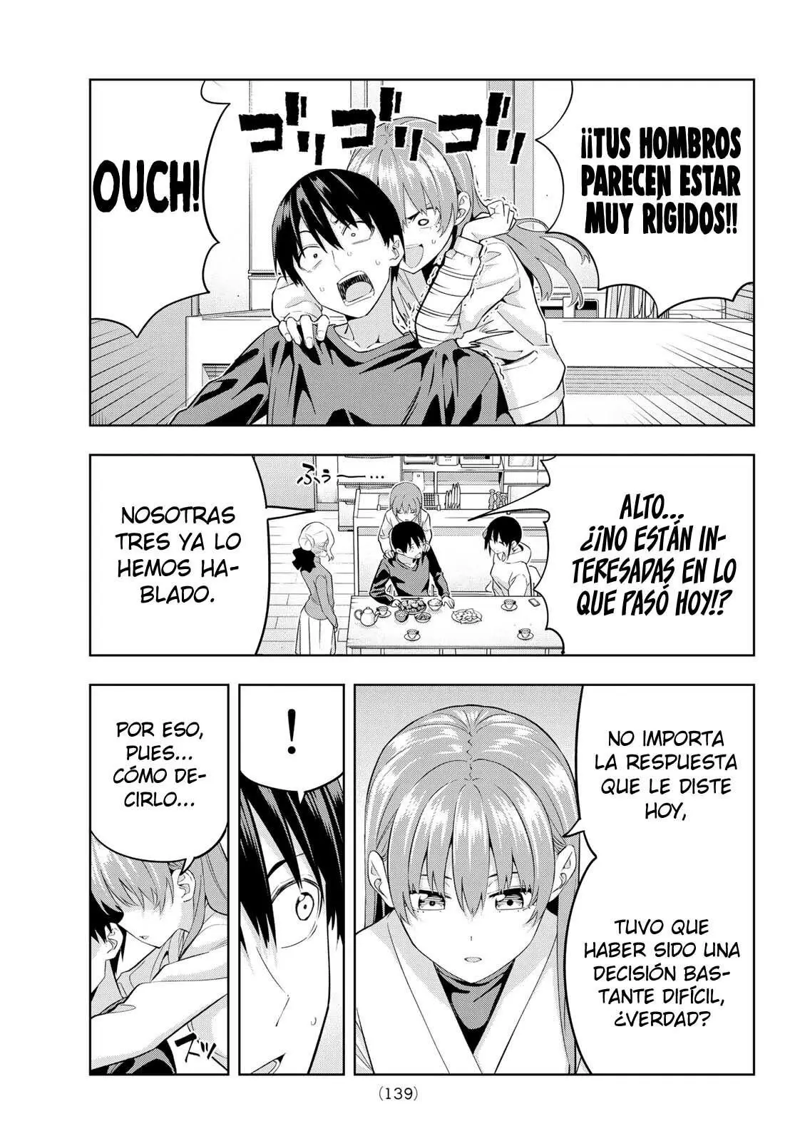 Kanojo mo Kanojo capítulo 139, página 9