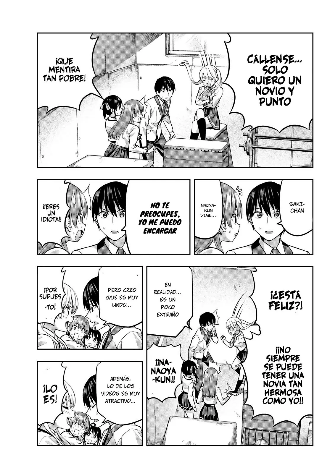 Kanojo mo Kanojo capítulo 14, página 4