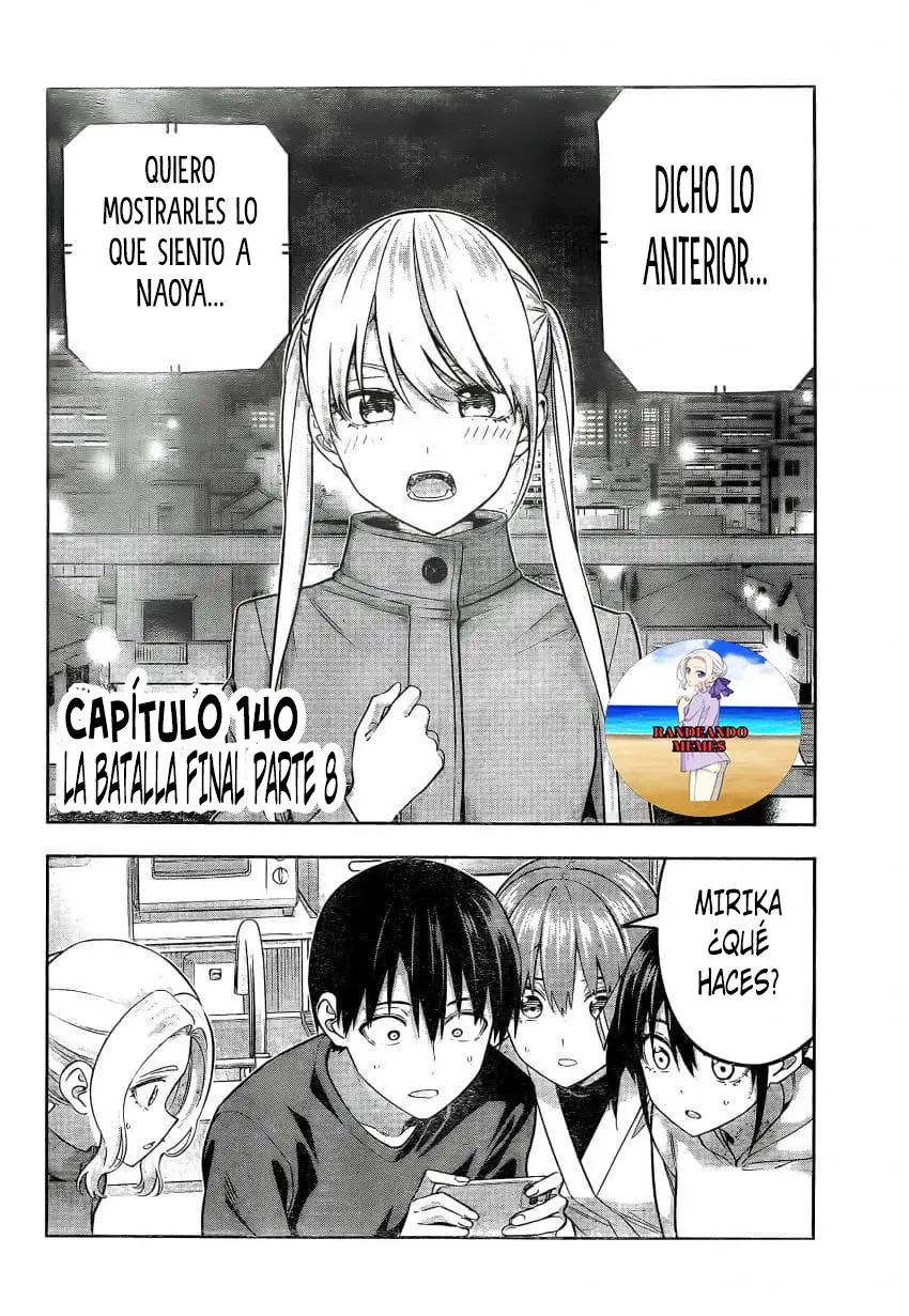 Kanojo mo Kanojo capítulo 140, página 2