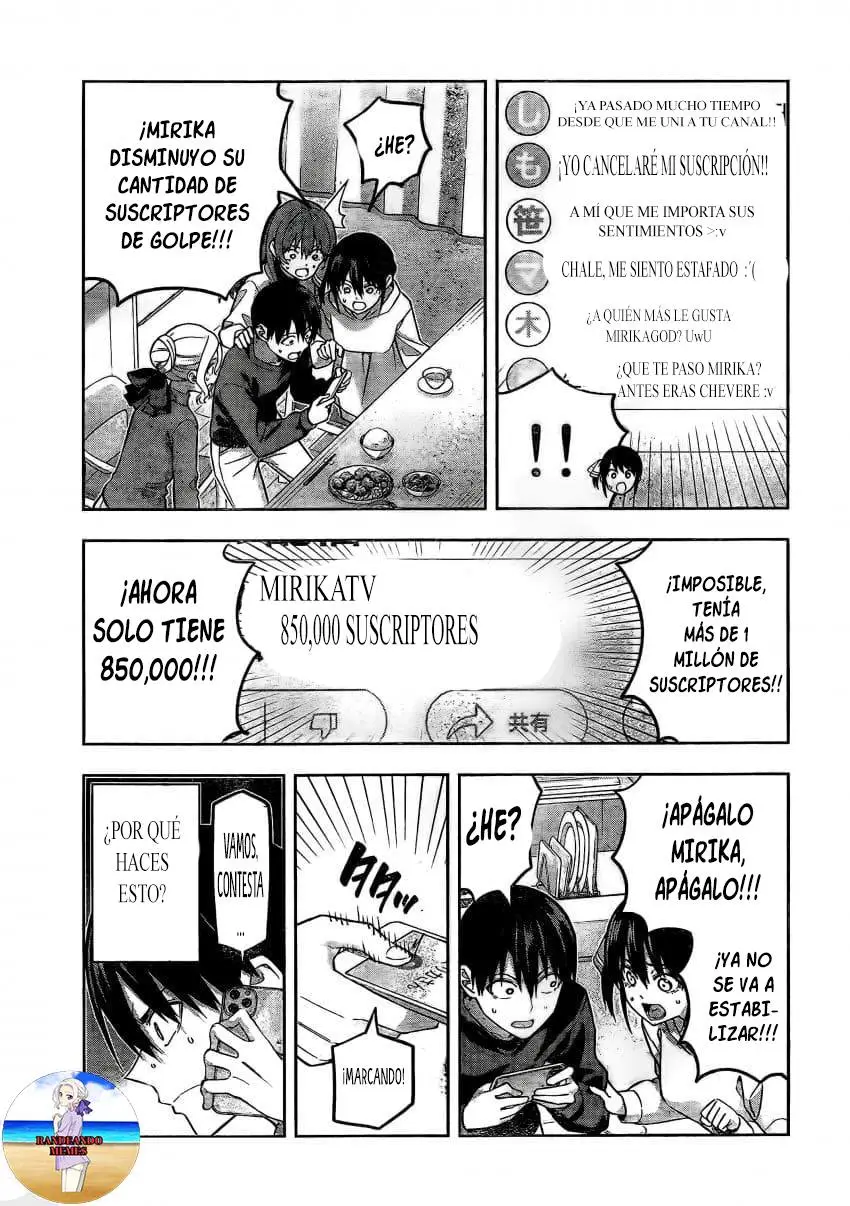 Kanojo mo Kanojo capítulo 140, página 3