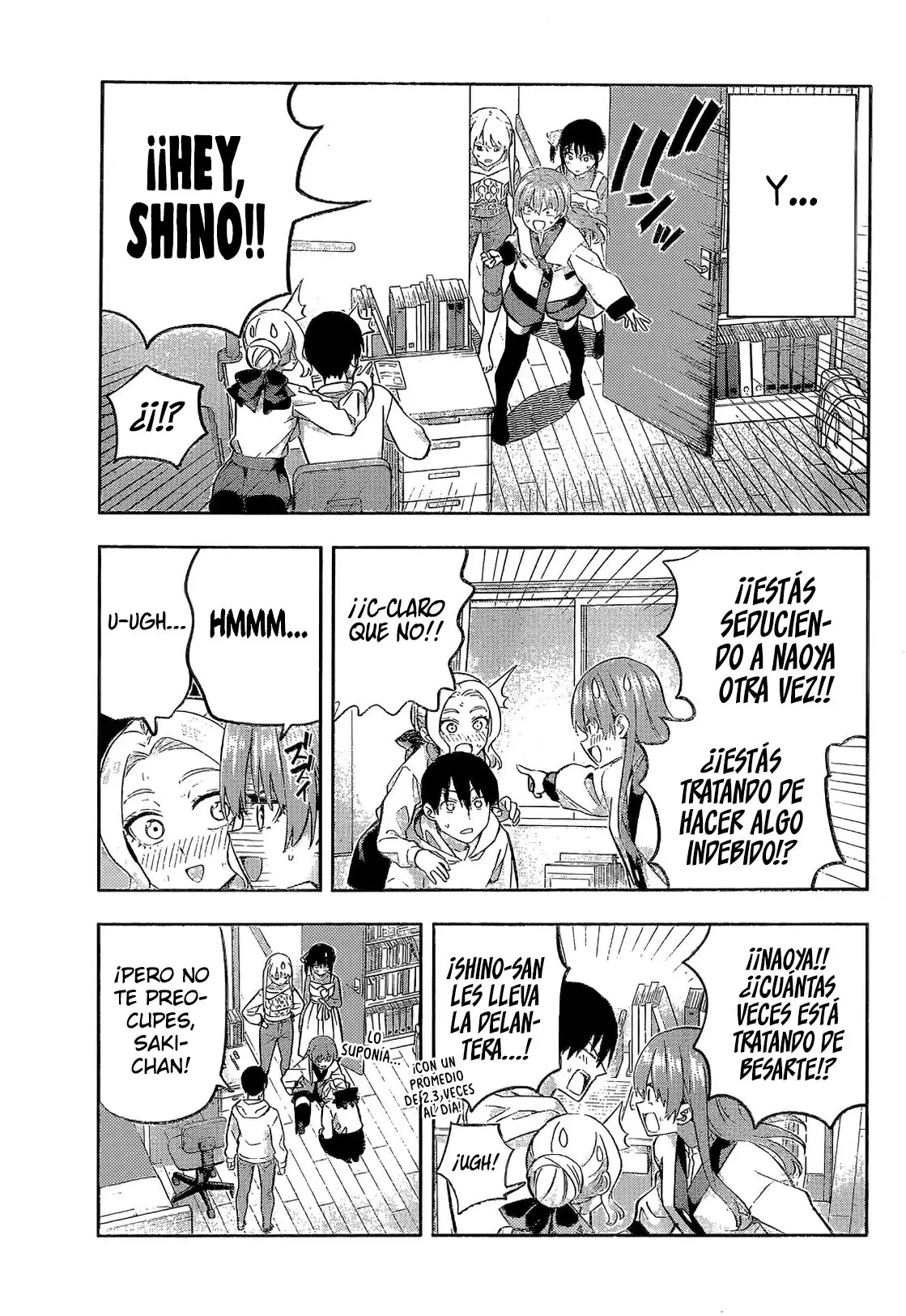 Kanojo mo Kanojo capítulo 144, página 10