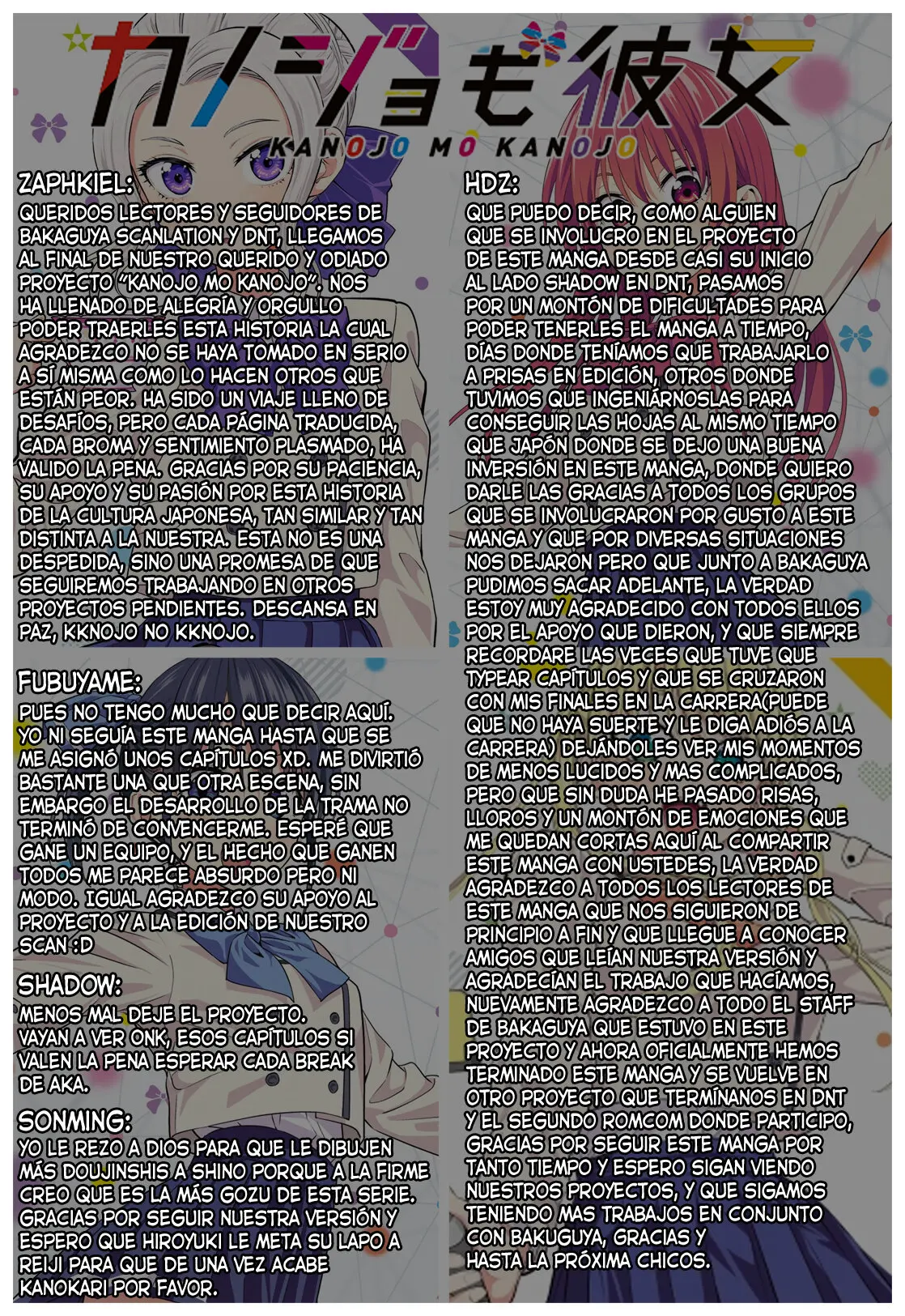 Kanojo mo Kanojo capítulo 144, página 20
