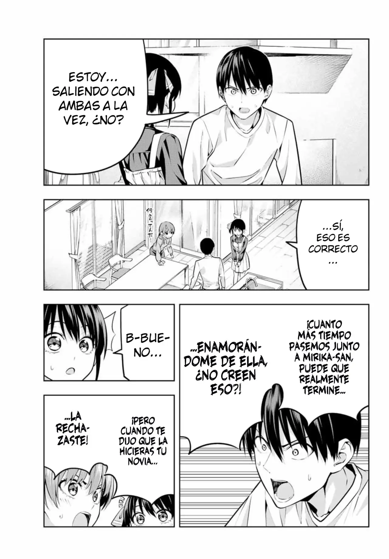 Kanojo mo Kanojo capítulo 16, página 9
