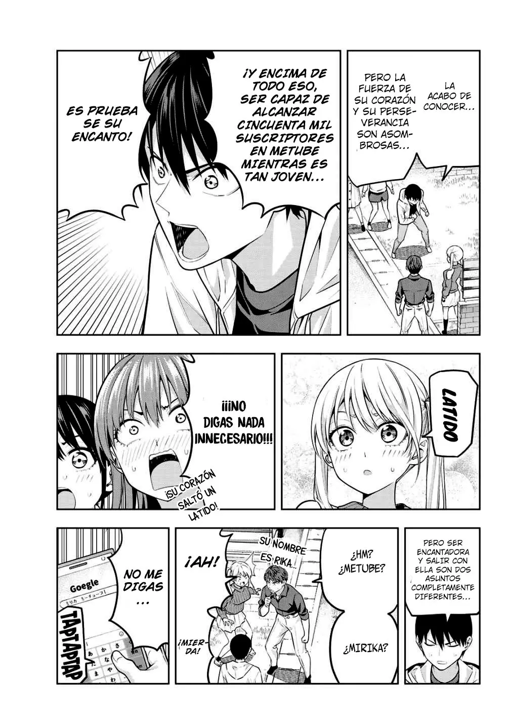 Kanojo mo Kanojo capítulo 18, página 8