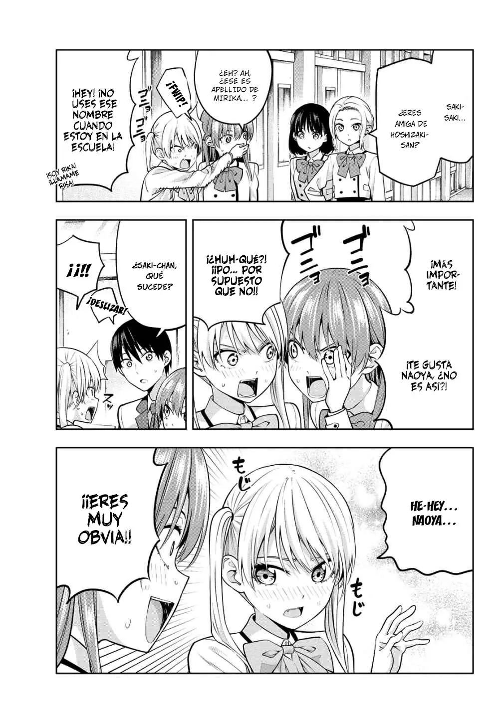 Kanojo mo Kanojo capítulo 20, página 4
