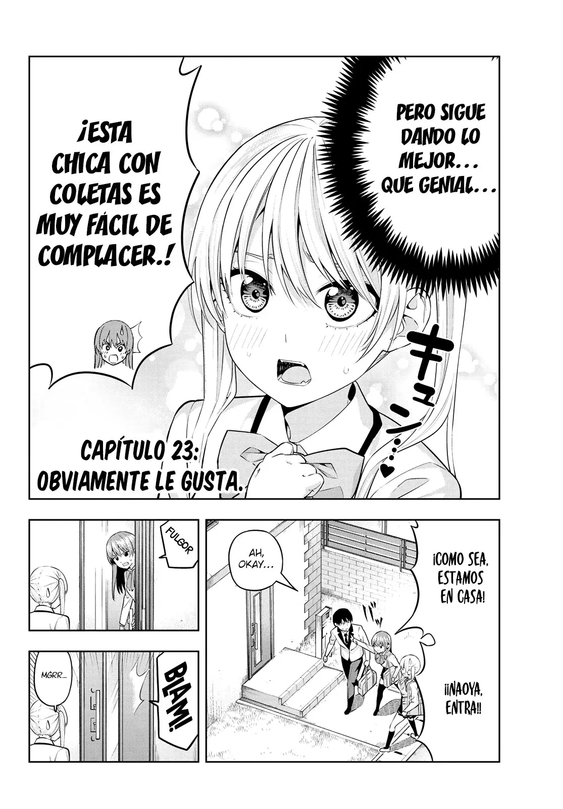 Kanojo mo Kanojo capítulo 23, página 3