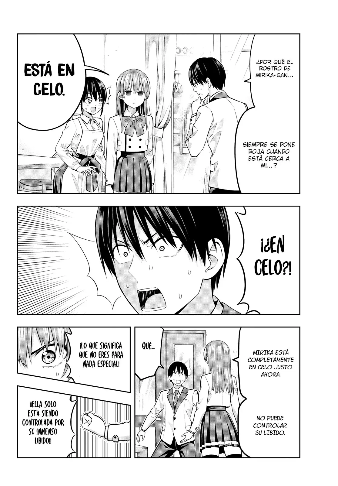 Kanojo mo Kanojo capítulo 23, página 9