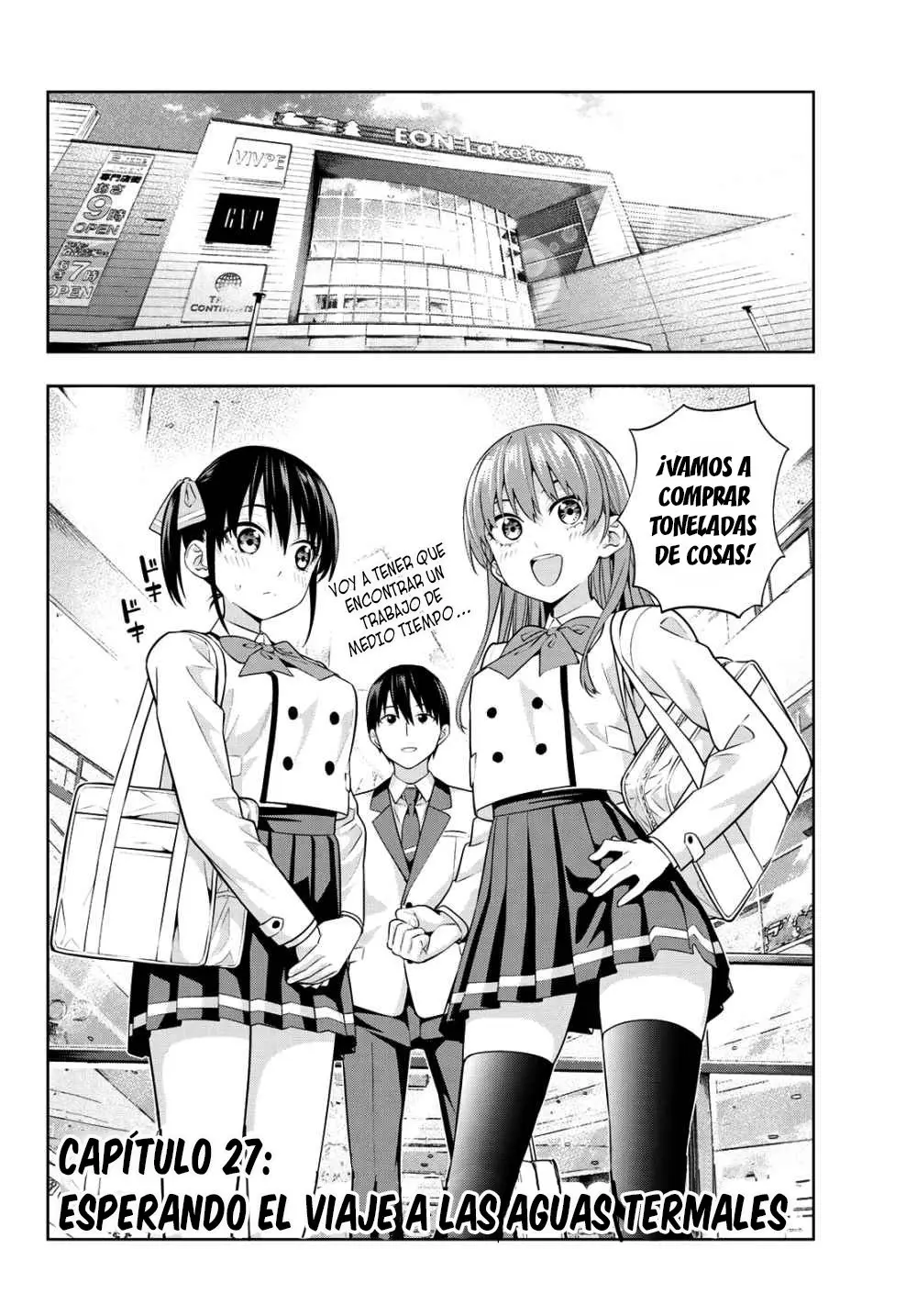 Kanojo mo Kanojo capítulo 27, página 3