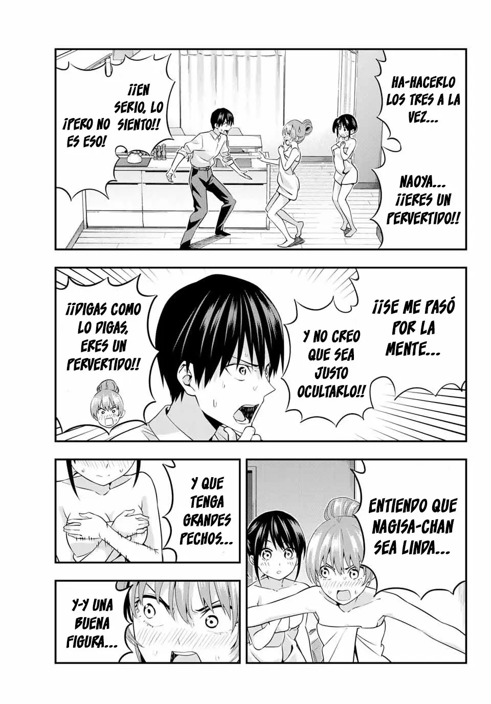 Kanojo mo Kanojo capítulo 3, página 18