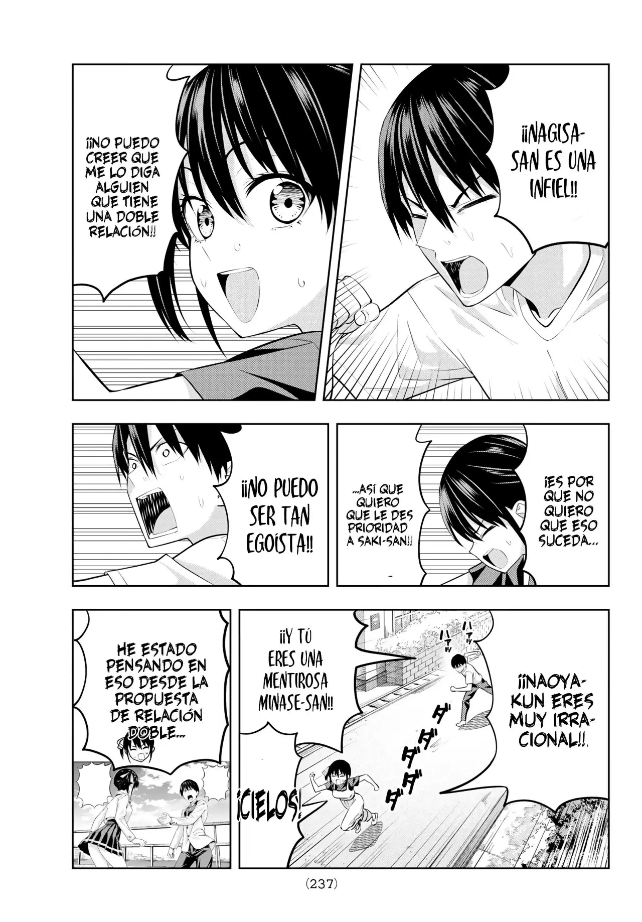 Kanojo mo Kanojo capítulo 34, página 8