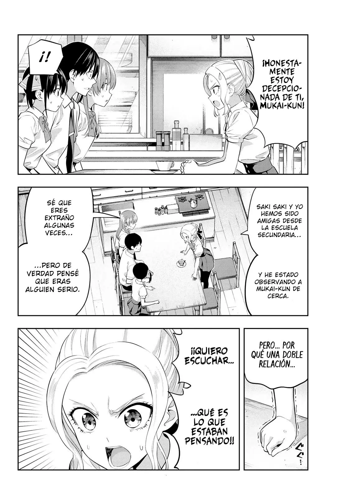 Kanojo mo Kanojo capítulo 36, página 8