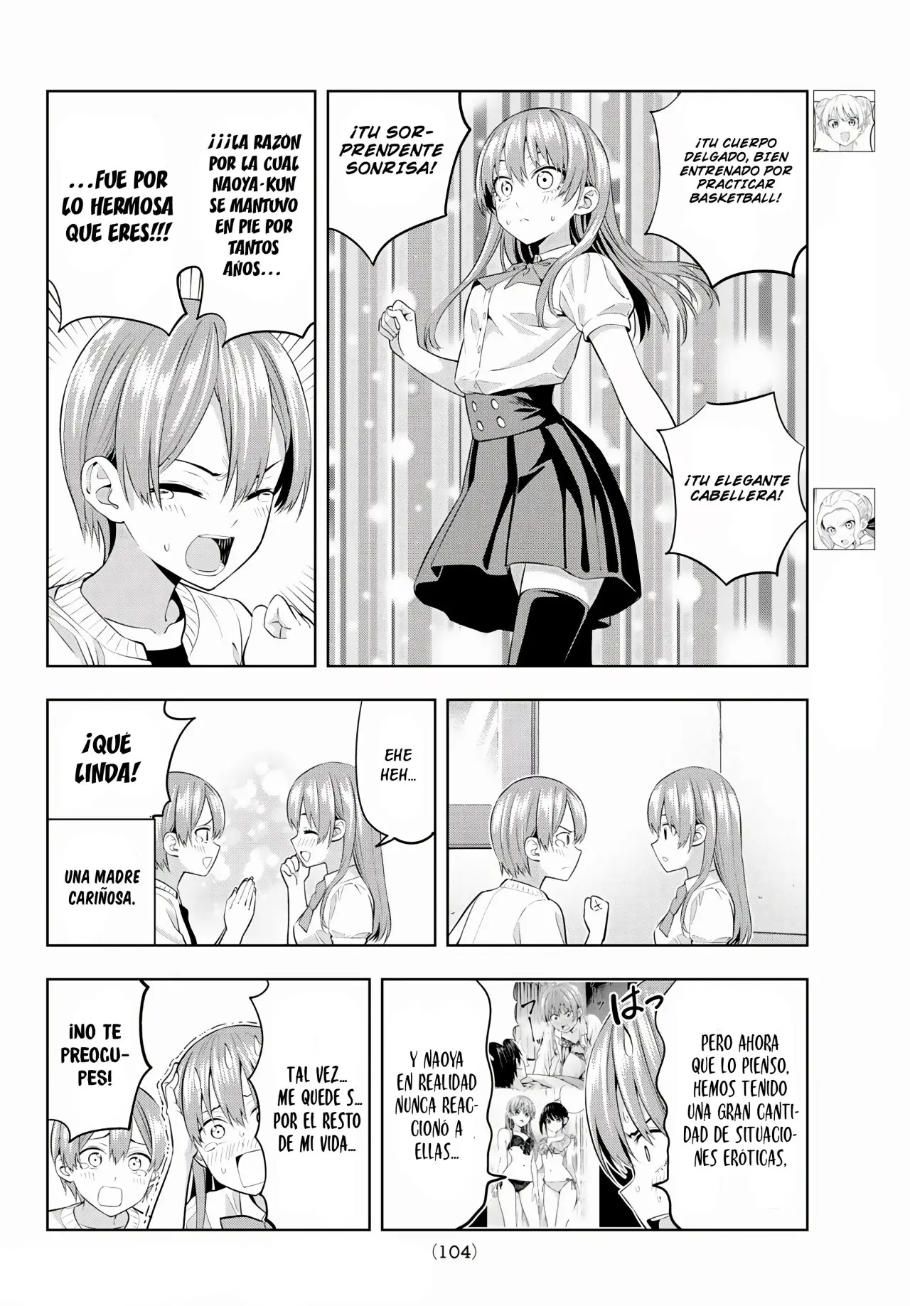 Kanojo mo Kanojo capítulo 37, página 5
