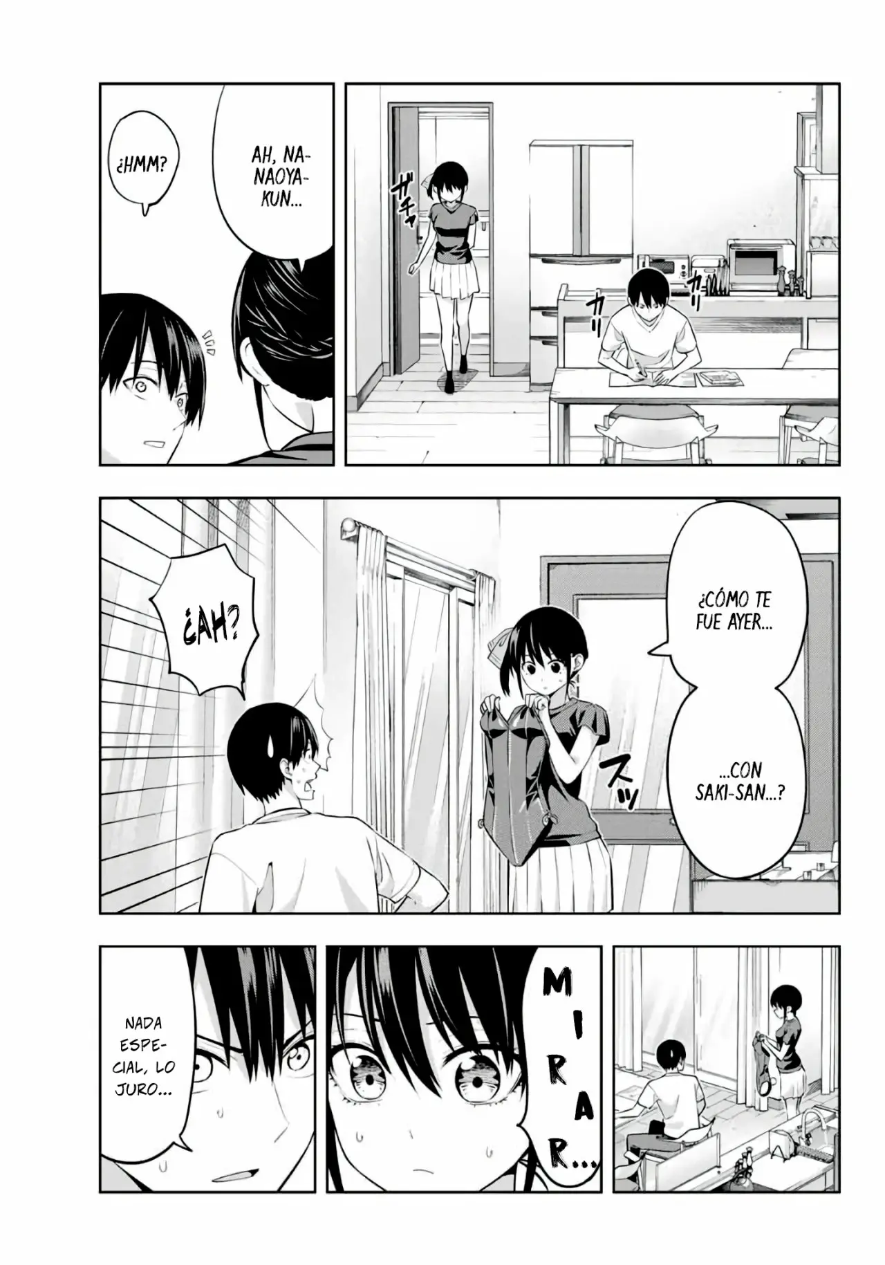 Kanojo mo Kanojo capítulo 38, página 4