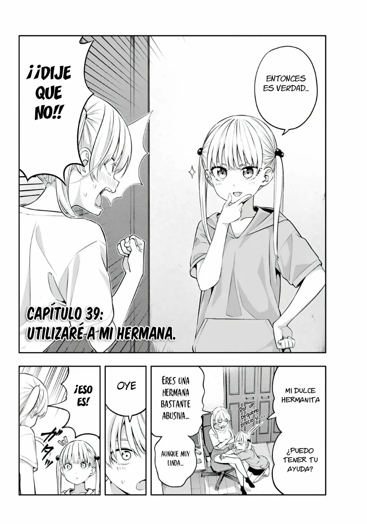 Kanojo mo Kanojo capítulo 39, página 3
