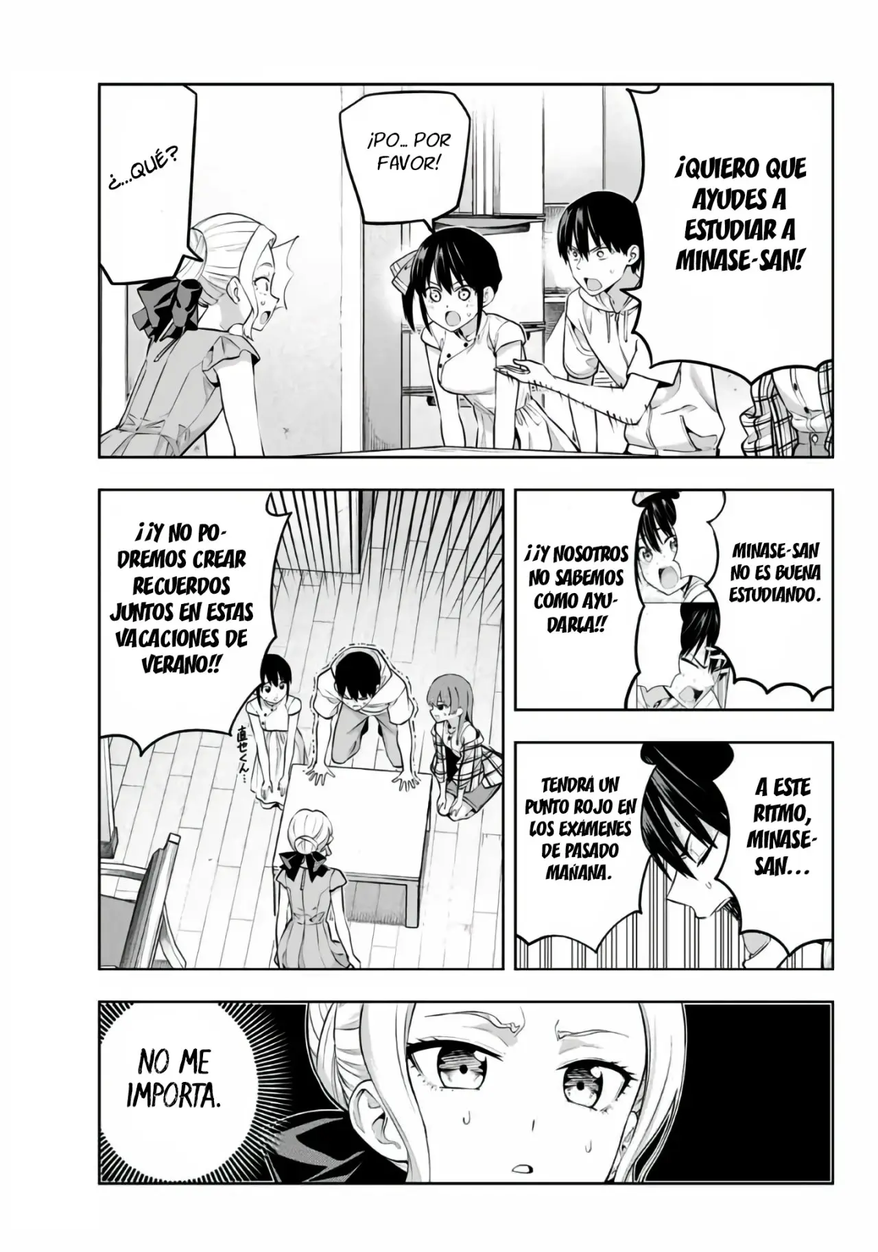 Kanojo mo Kanojo capítulo 42, página 4