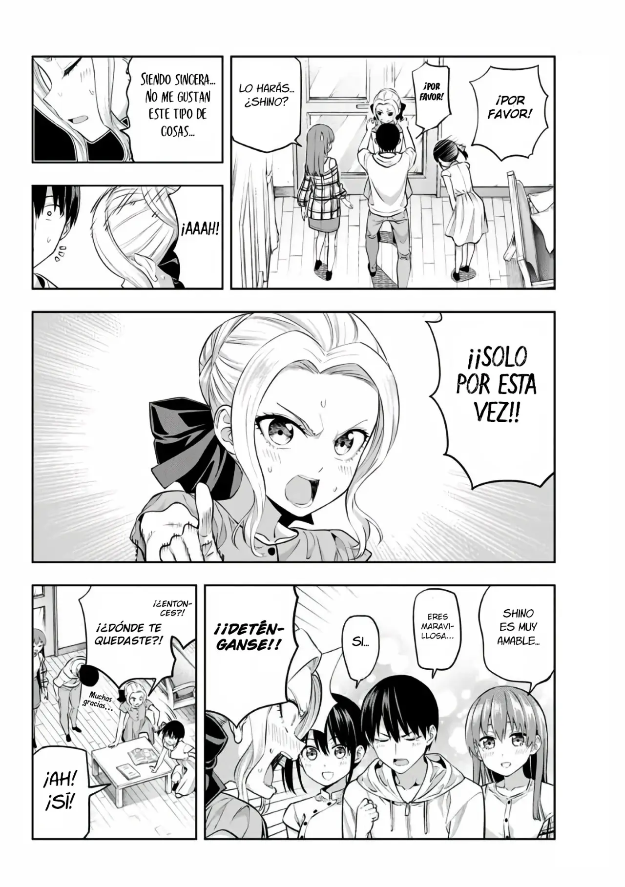 Kanojo mo Kanojo capítulo 42, página 9
