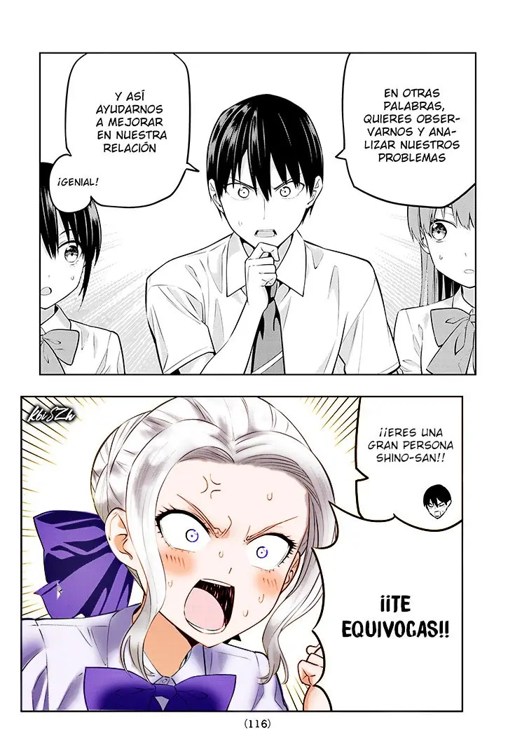 Kanojo mo Kanojo capítulo 43, página 5