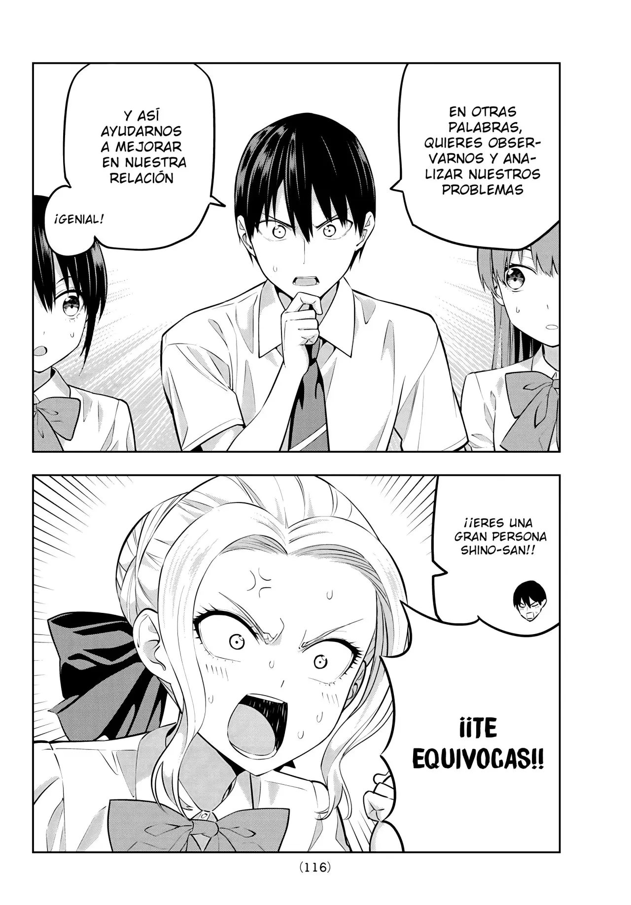 Kanojo mo Kanojo capítulo 43, página 6