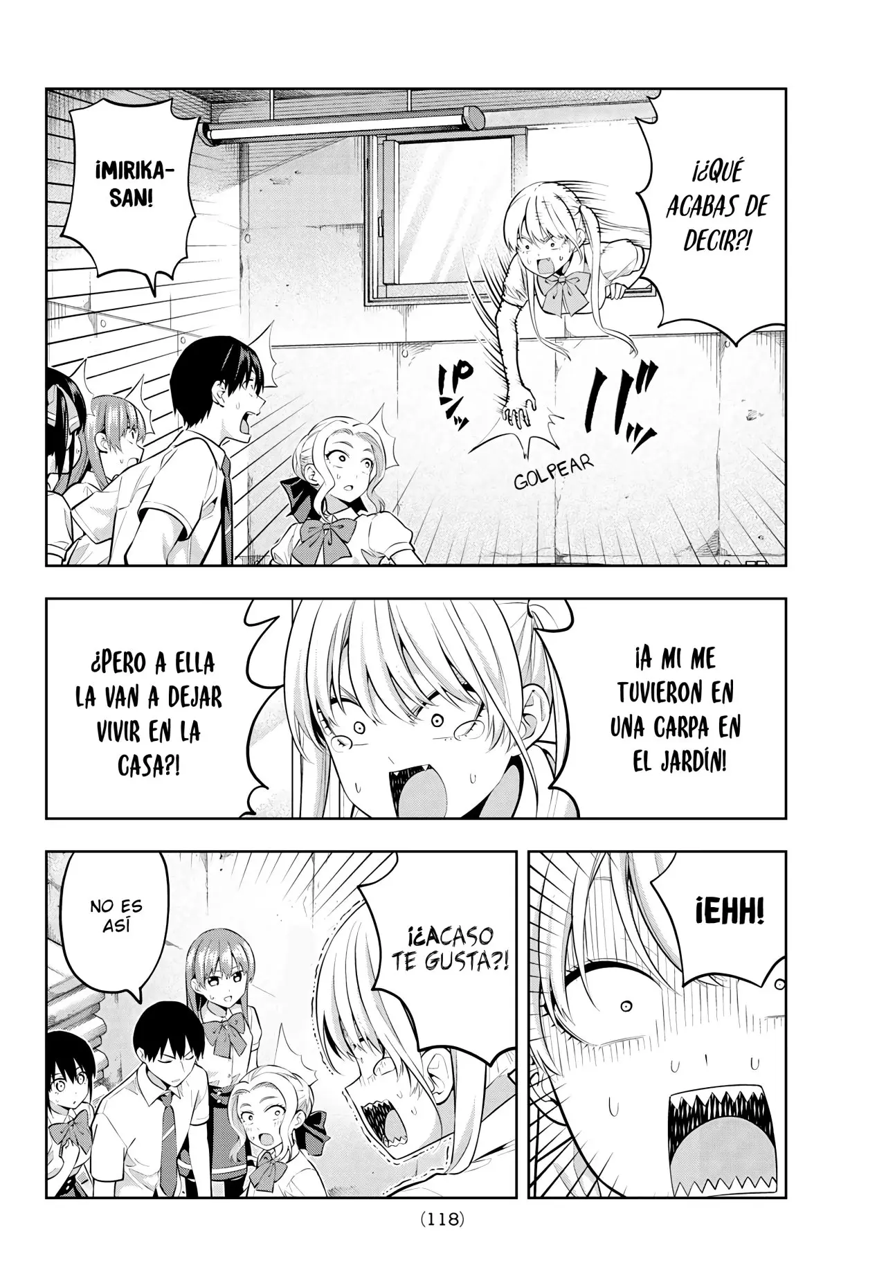 Kanojo mo Kanojo capítulo 43, página 8