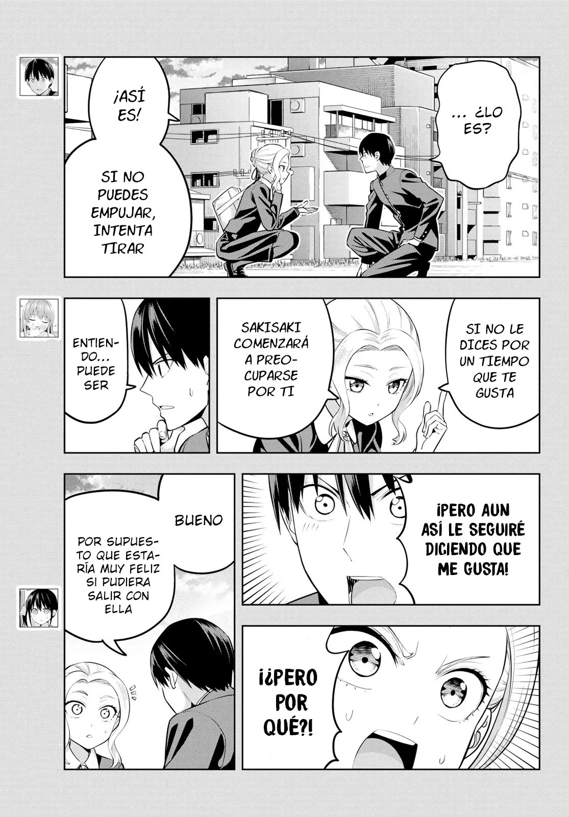Kanojo mo Kanojo capítulo 45, página 4