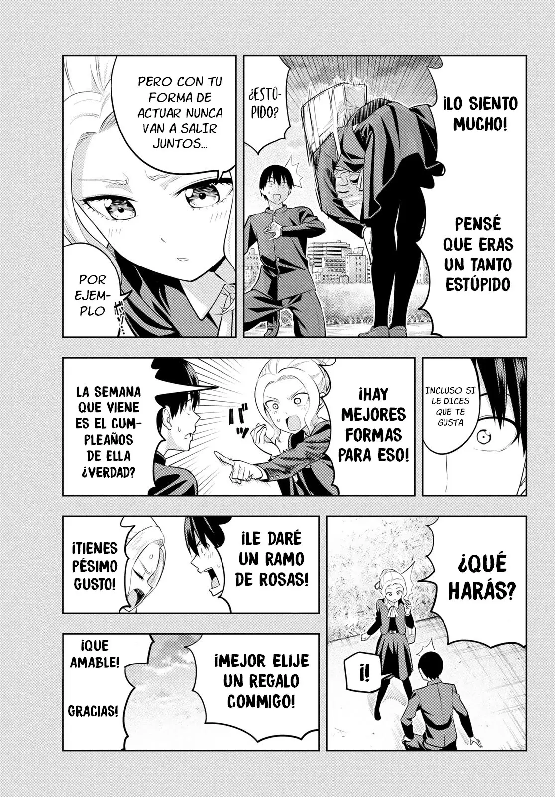 Kanojo mo Kanojo capítulo 45, página 6