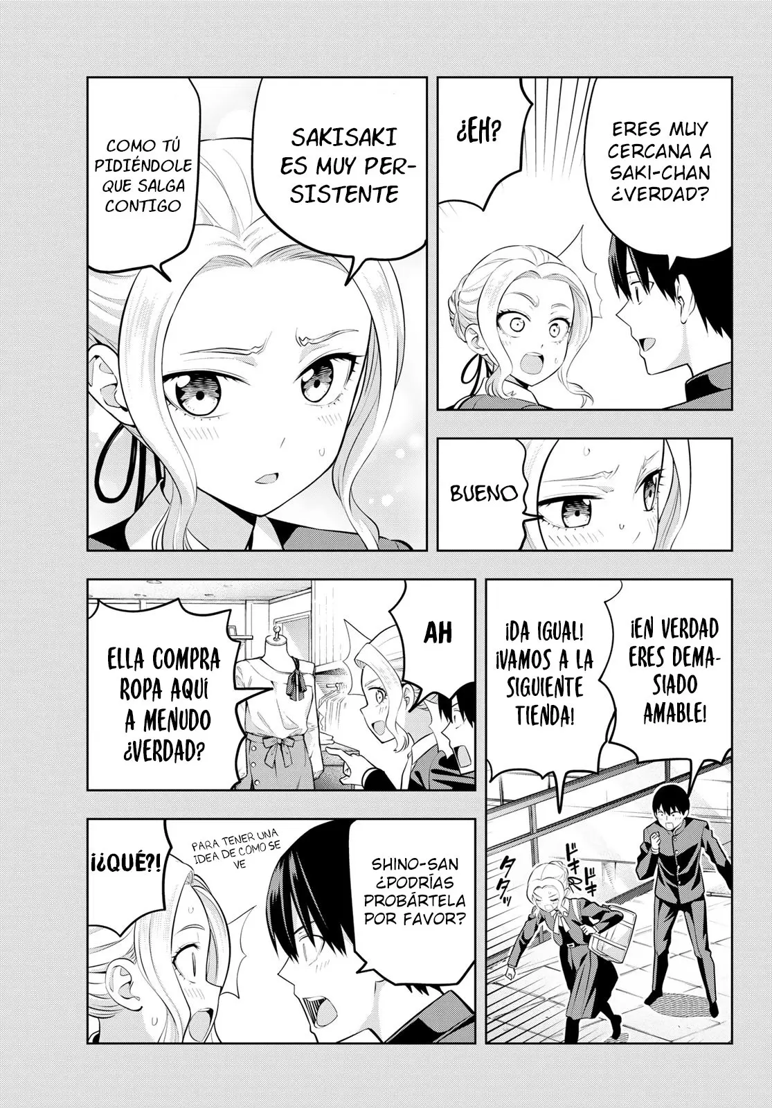 Kanojo mo Kanojo capítulo 45, página 8