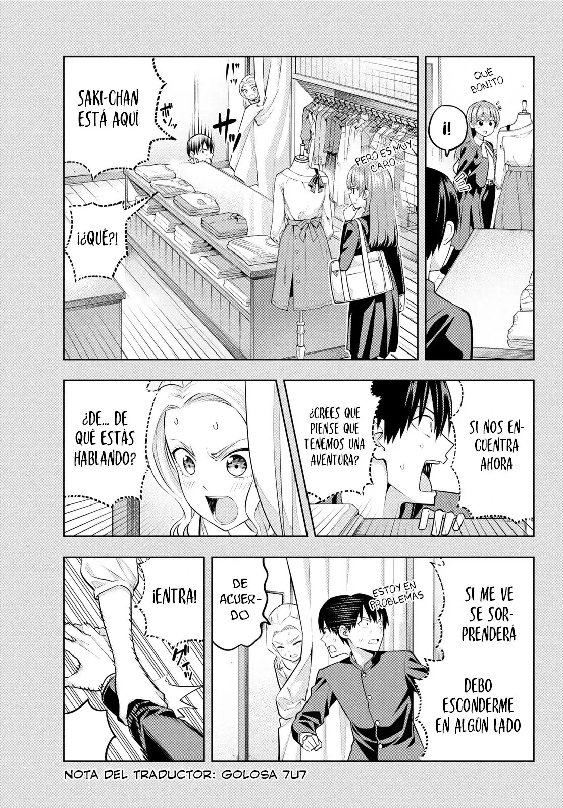 Kanojo mo Kanojo capítulo 45, página 11