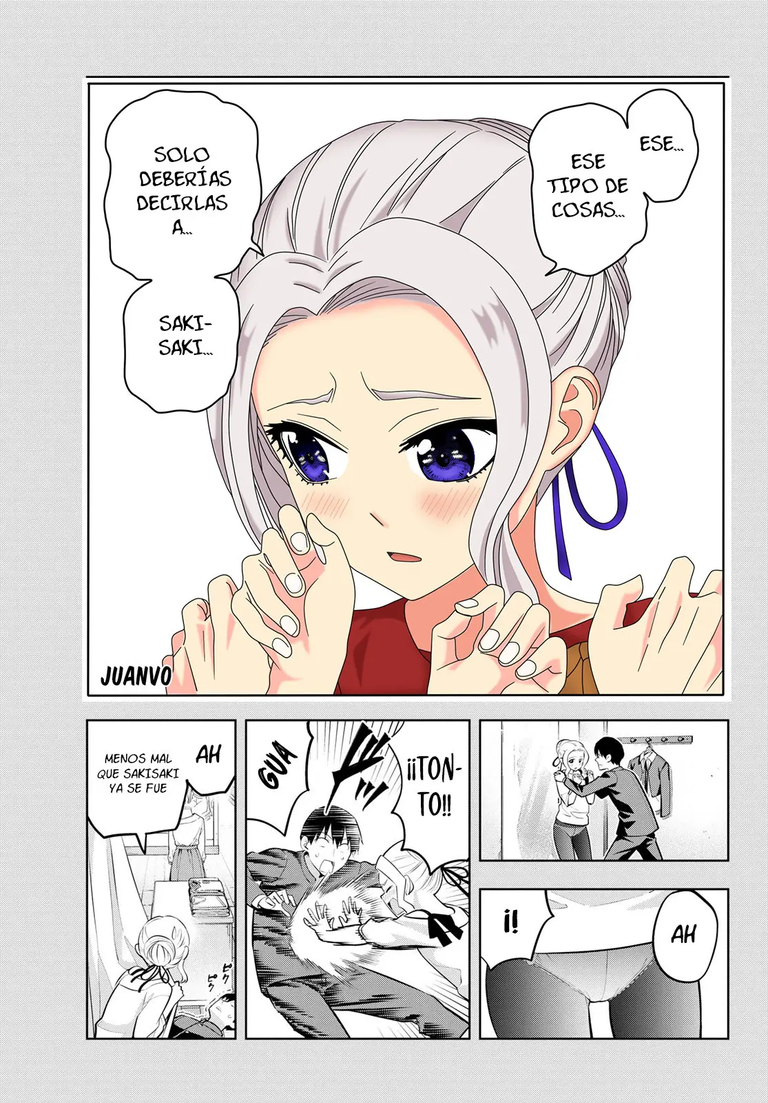 Kanojo mo Kanojo capítulo 45, página 15