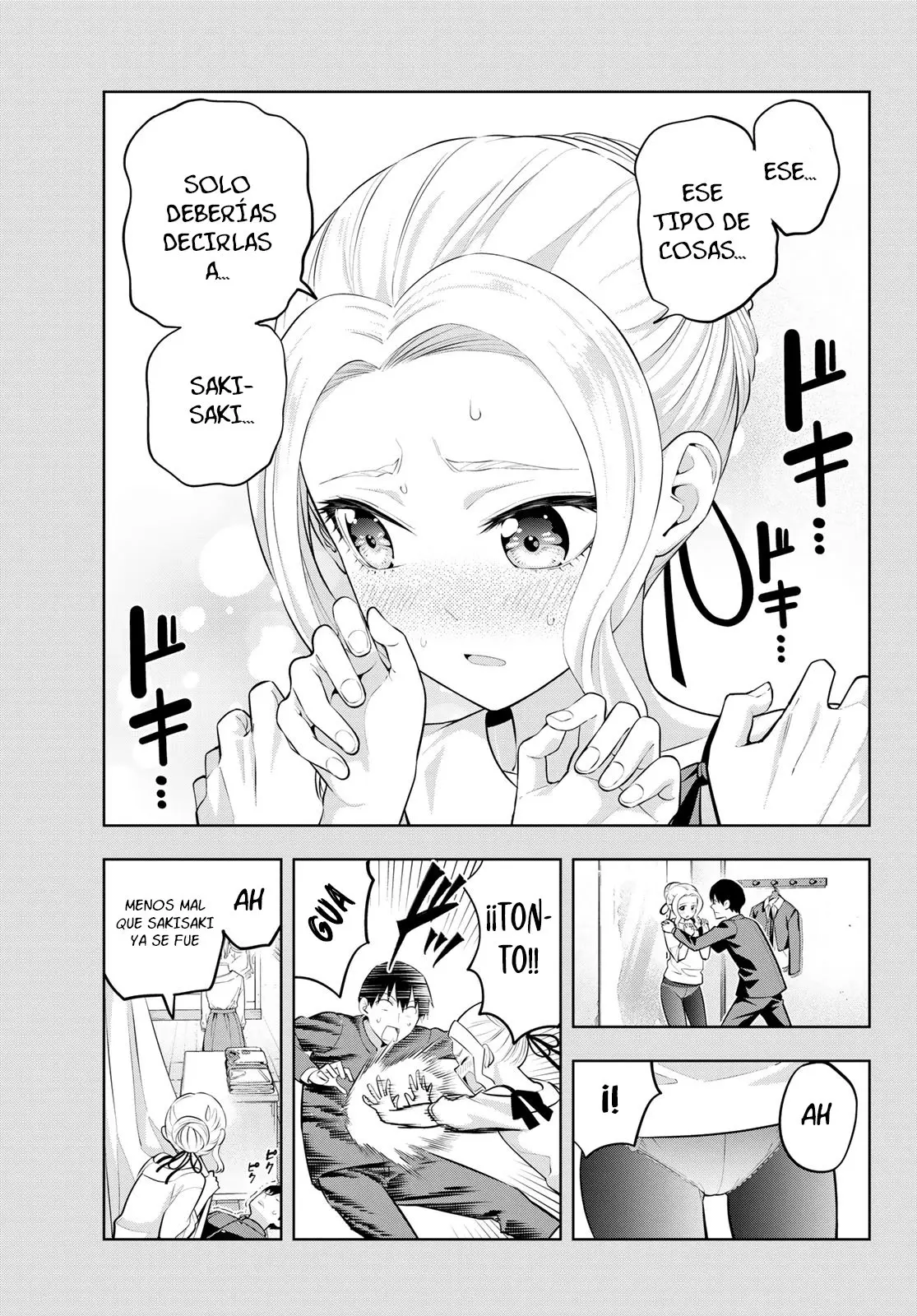 Kanojo mo Kanojo capítulo 45, página 16