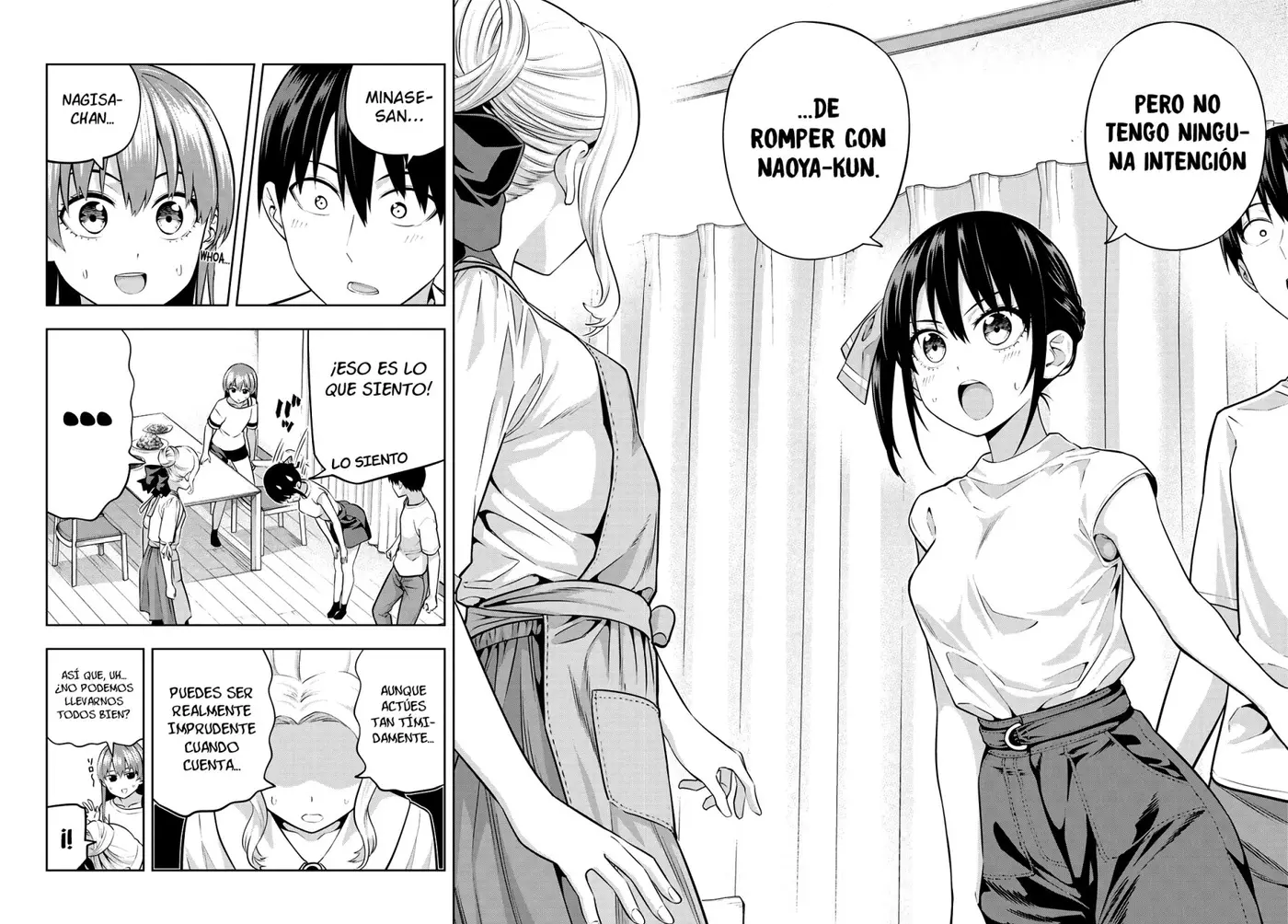 Kanojo mo Kanojo capítulo 47, página 15