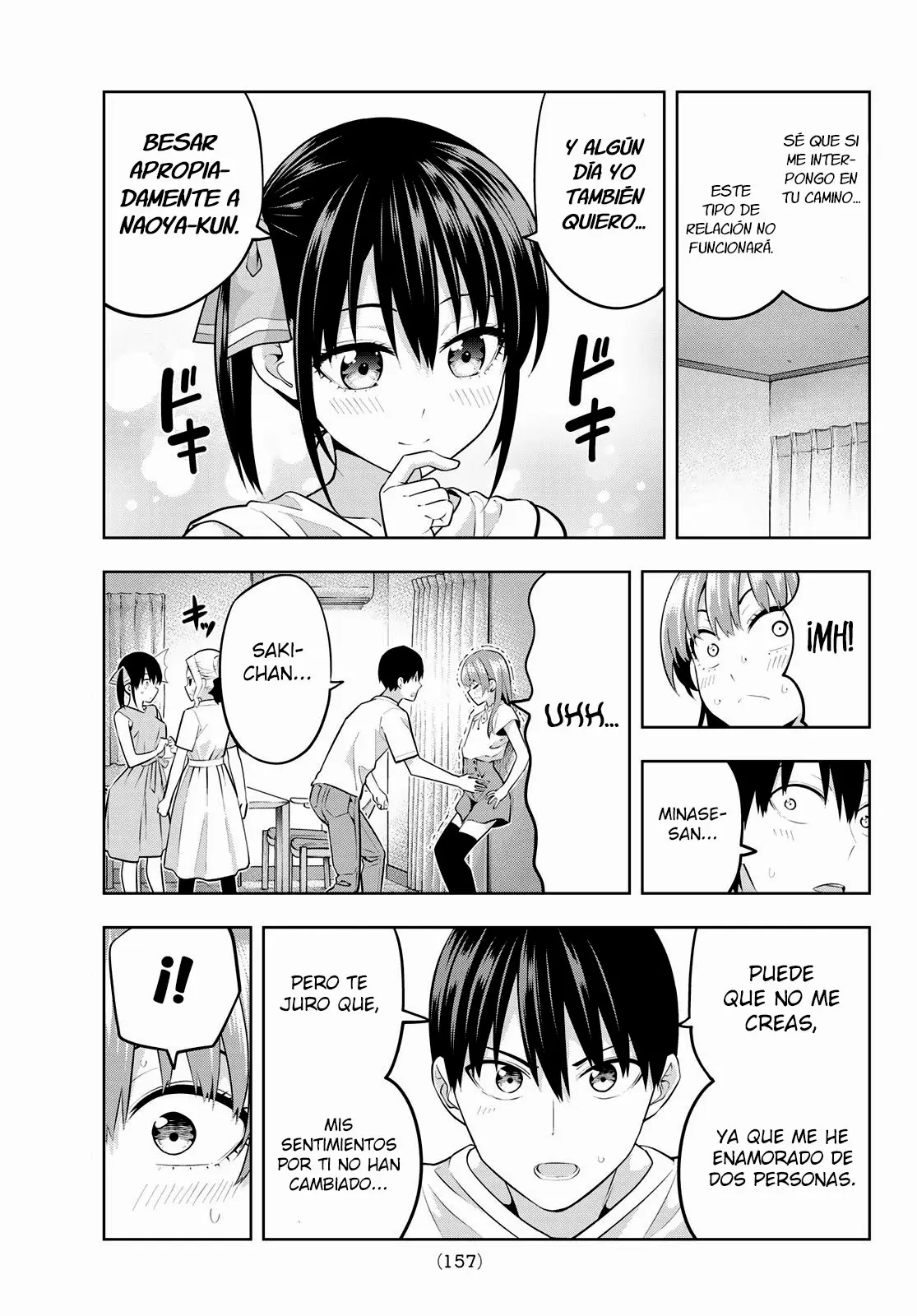 Kanojo mo Kanojo capítulo 48, página 12