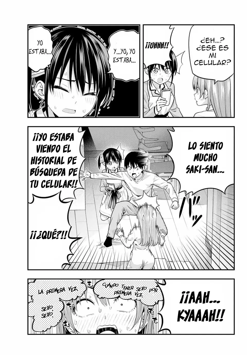 Kanojo mo Kanojo capítulo 5, página 12