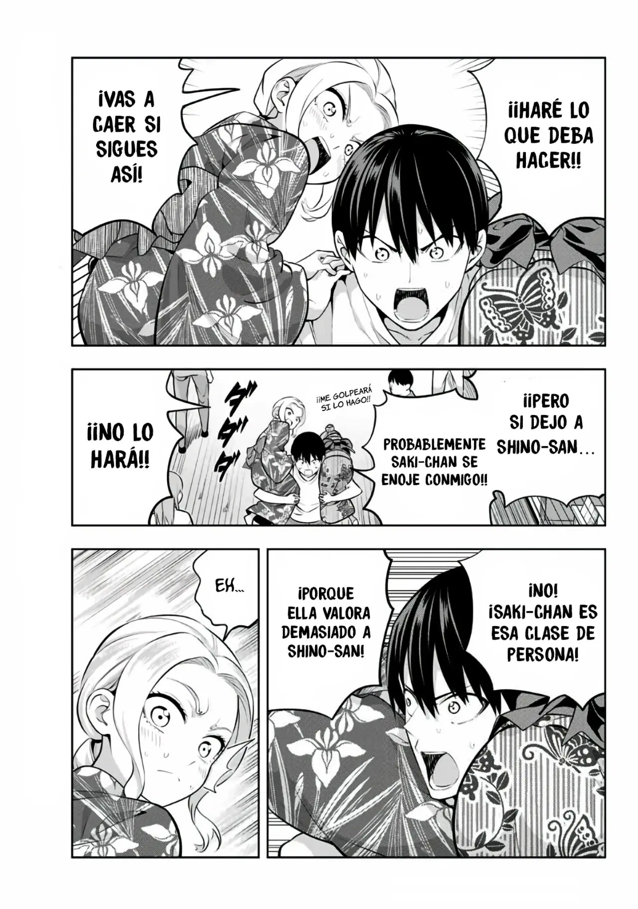 Kanojo mo Kanojo capítulo 50, página 8