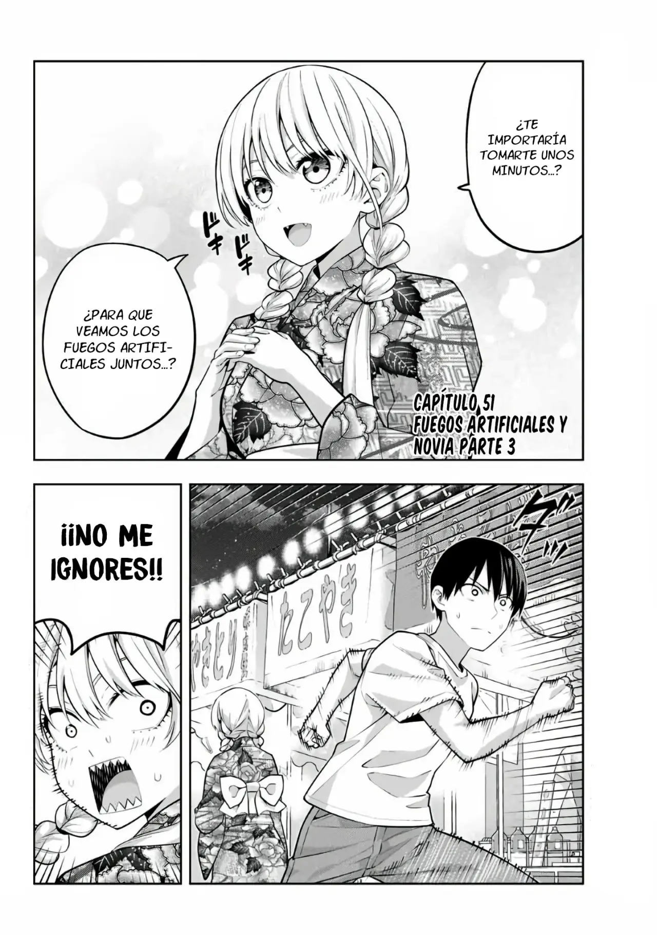 Kanojo mo Kanojo capítulo 51, página 3