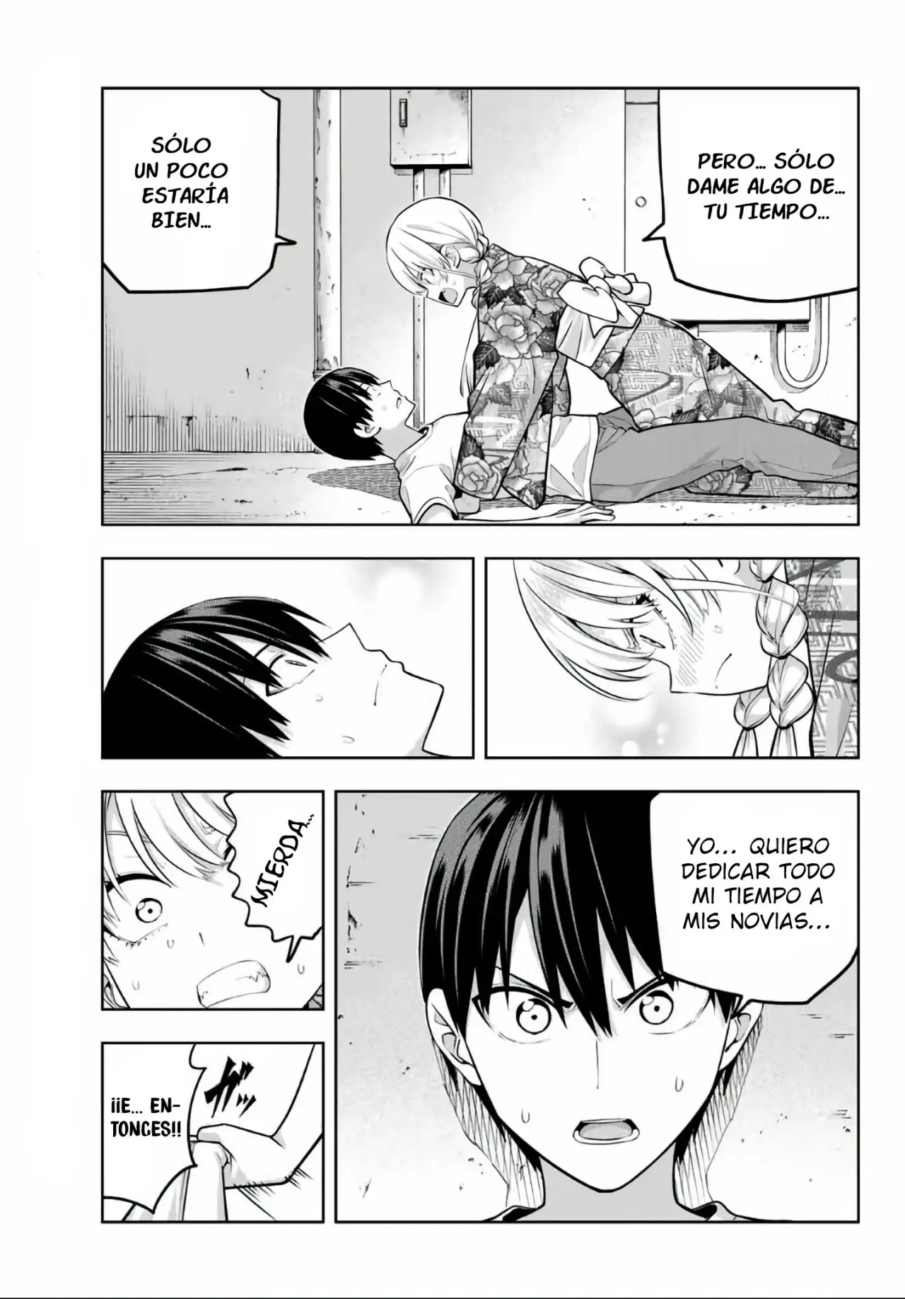 Kanojo mo Kanojo capítulo 51, página 8