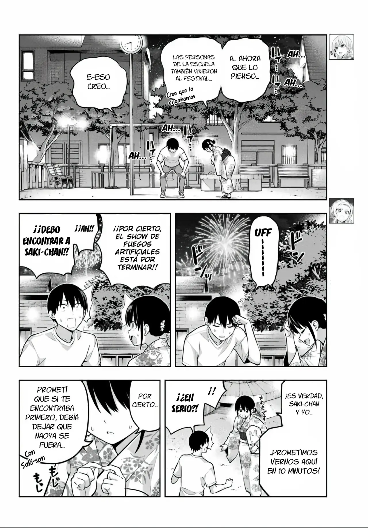Kanojo mo Kanojo capítulo 52, página 5
