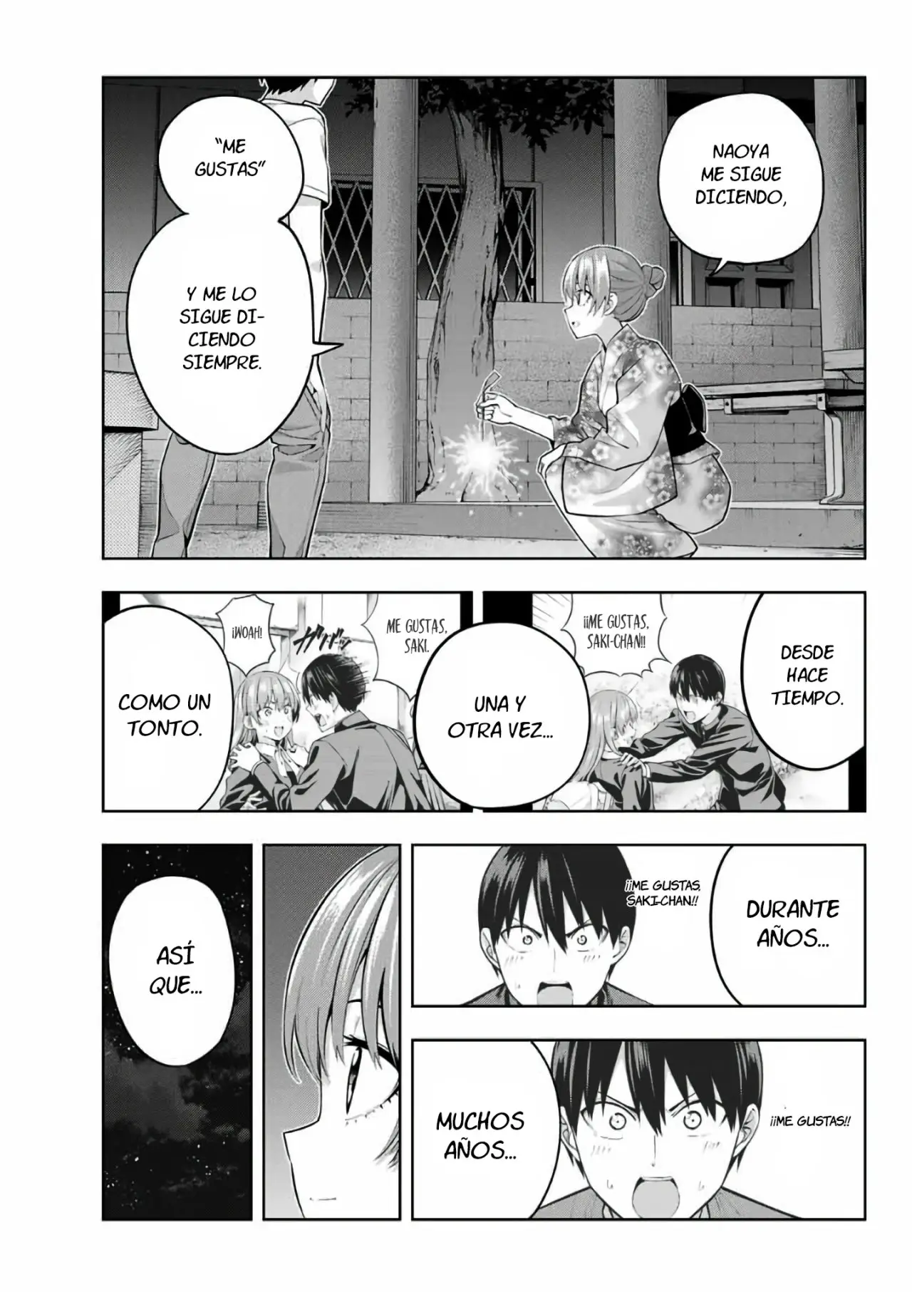 Kanojo mo Kanojo capítulo 54, página 11
