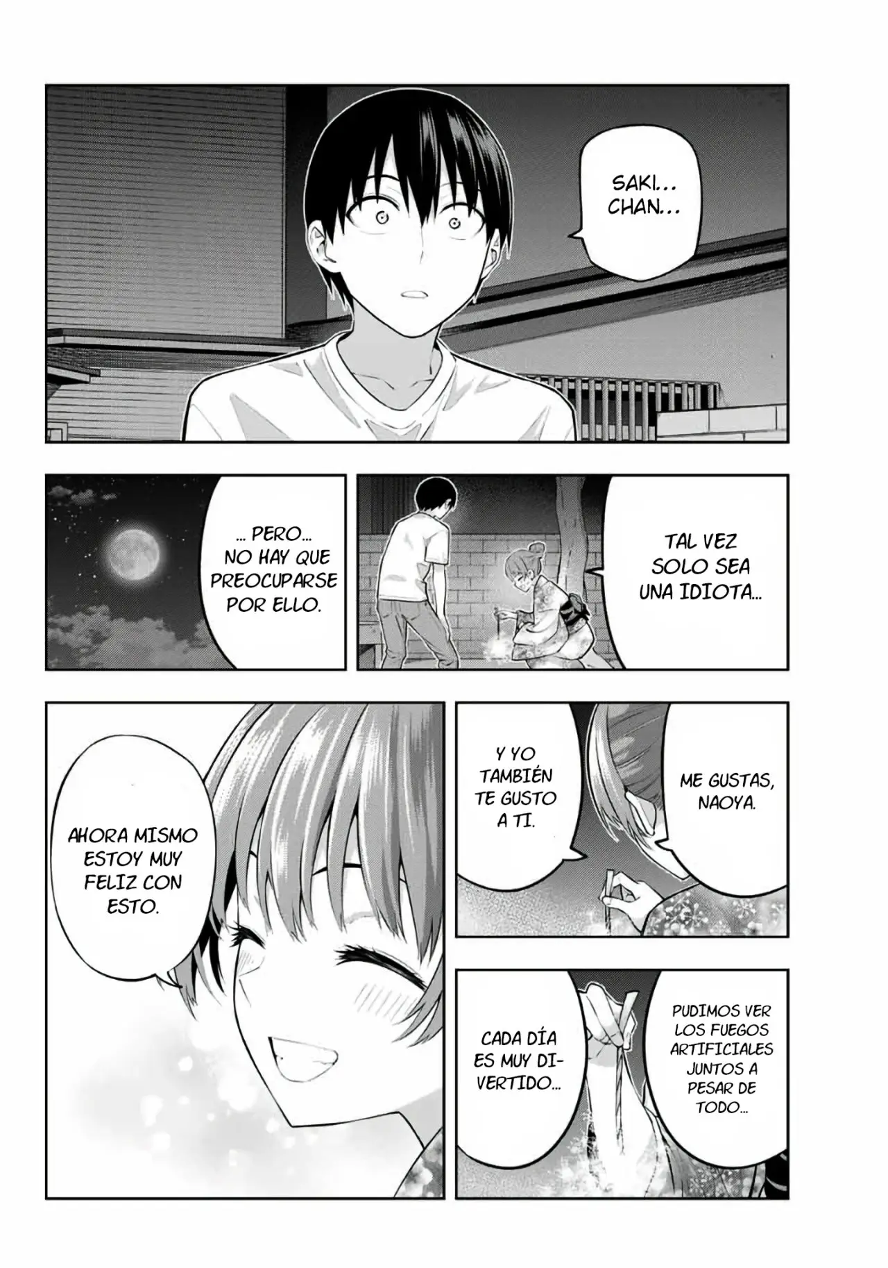 Kanojo mo Kanojo capítulo 54, página 14