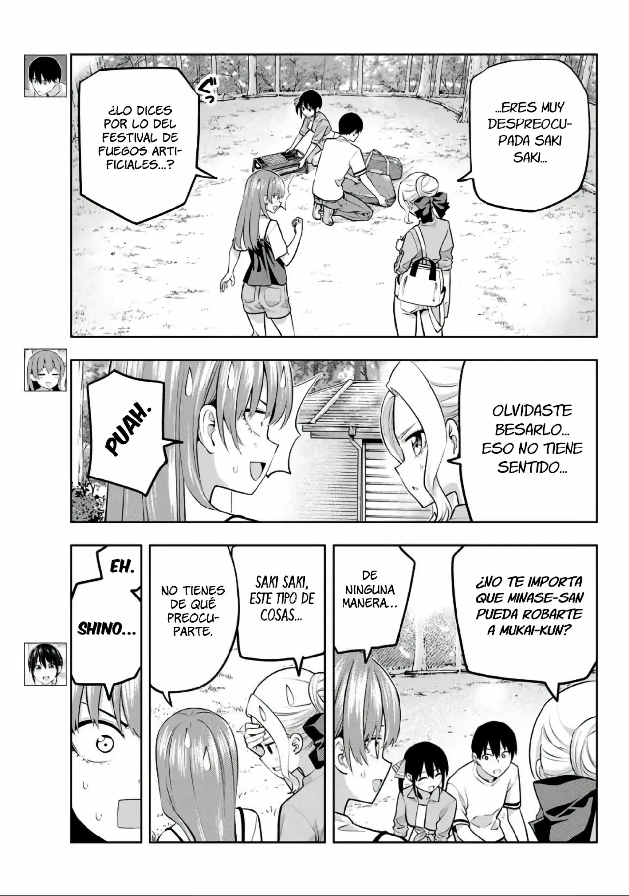 Kanojo mo Kanojo capítulo 56, página 4