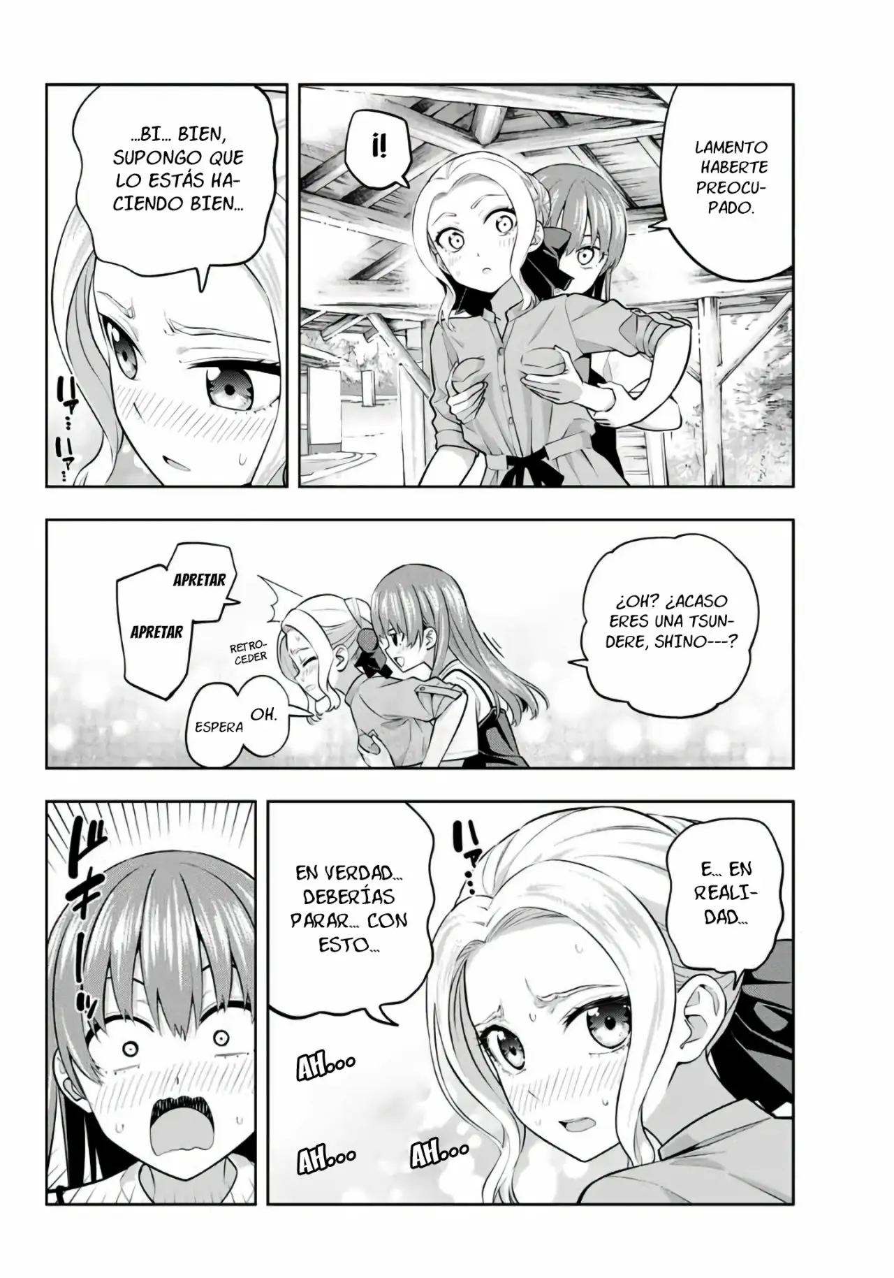Kanojo mo Kanojo capítulo 56, página 9