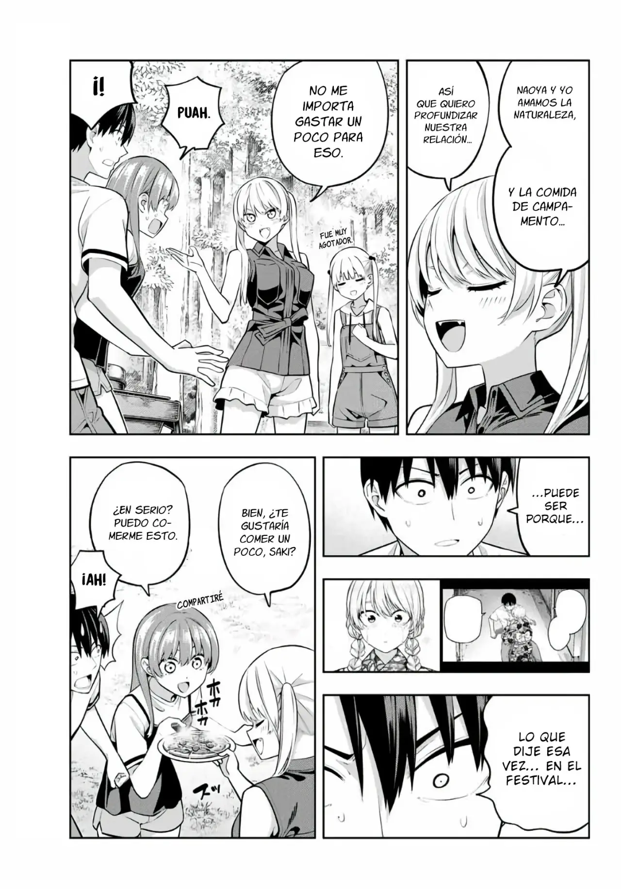 Kanojo mo Kanojo capítulo 57, página 6