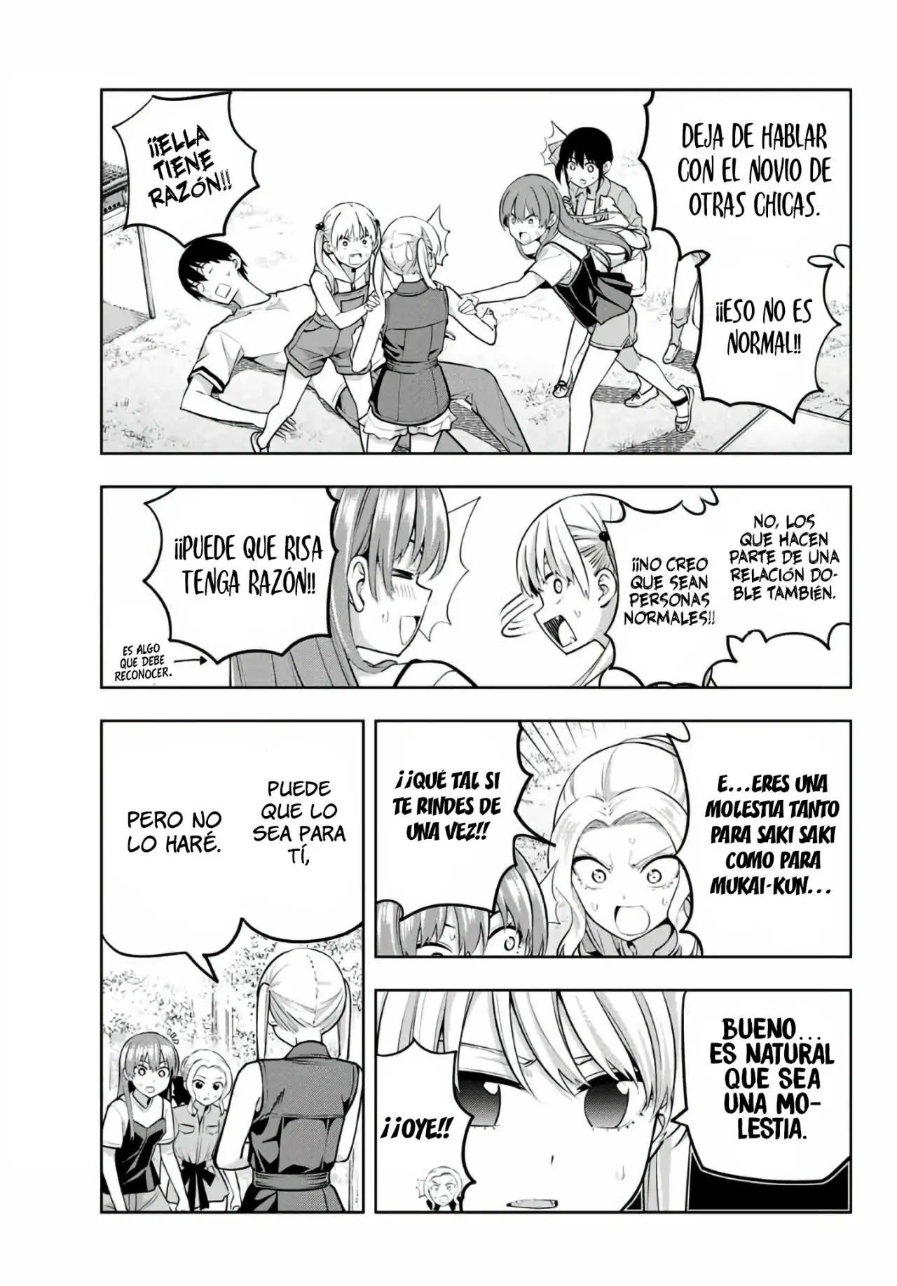 Kanojo mo Kanojo capítulo 58, página 8