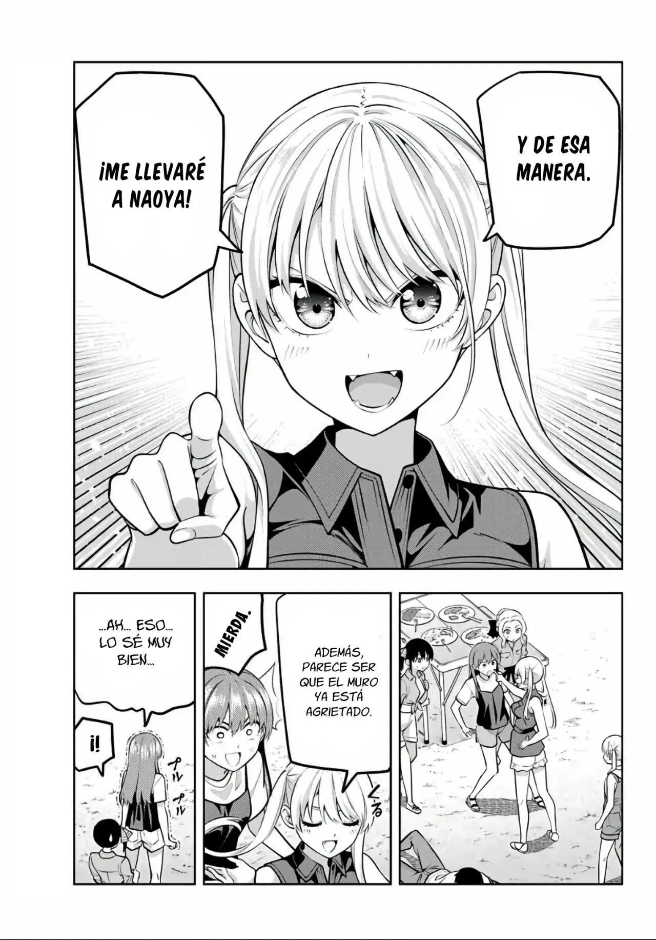 Kanojo mo Kanojo capítulo 58, página 10