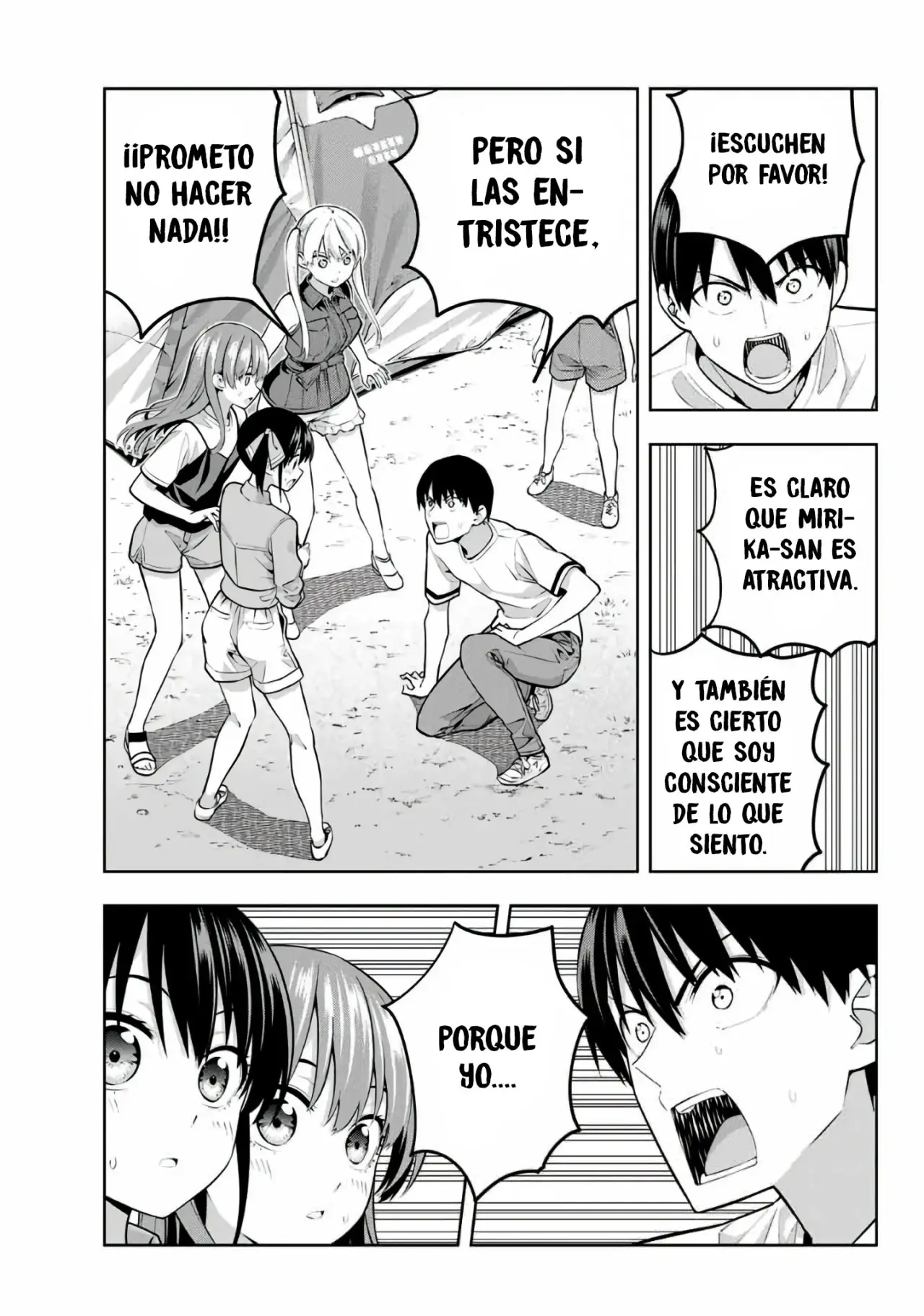 Kanojo mo Kanojo capítulo 58, página 12