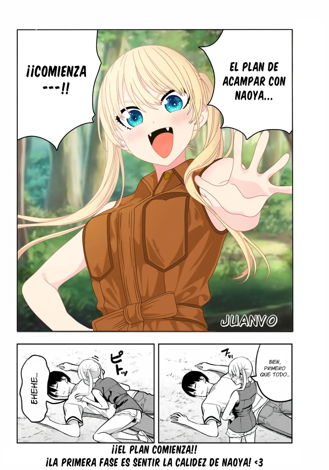 Kanojo mo Kanojo capítulo 58, página 15
