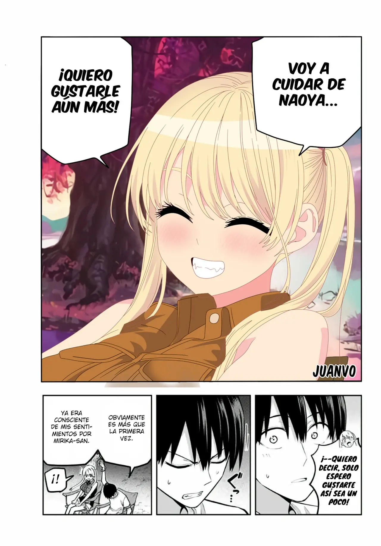 Kanojo mo Kanojo capítulo 59, página 11