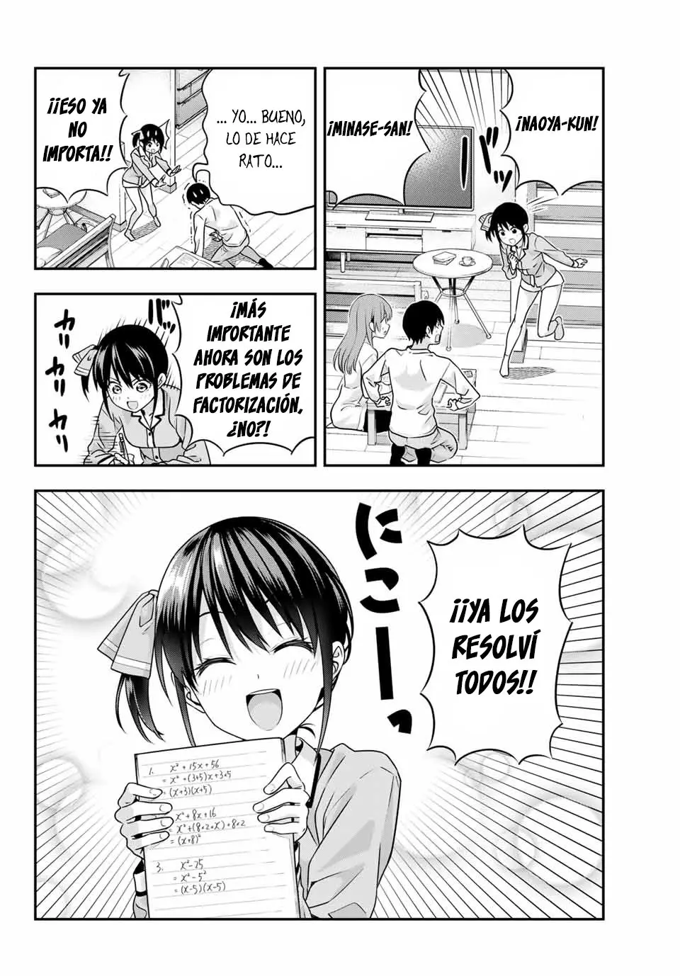 Kanojo mo Kanojo capítulo 6, página 13