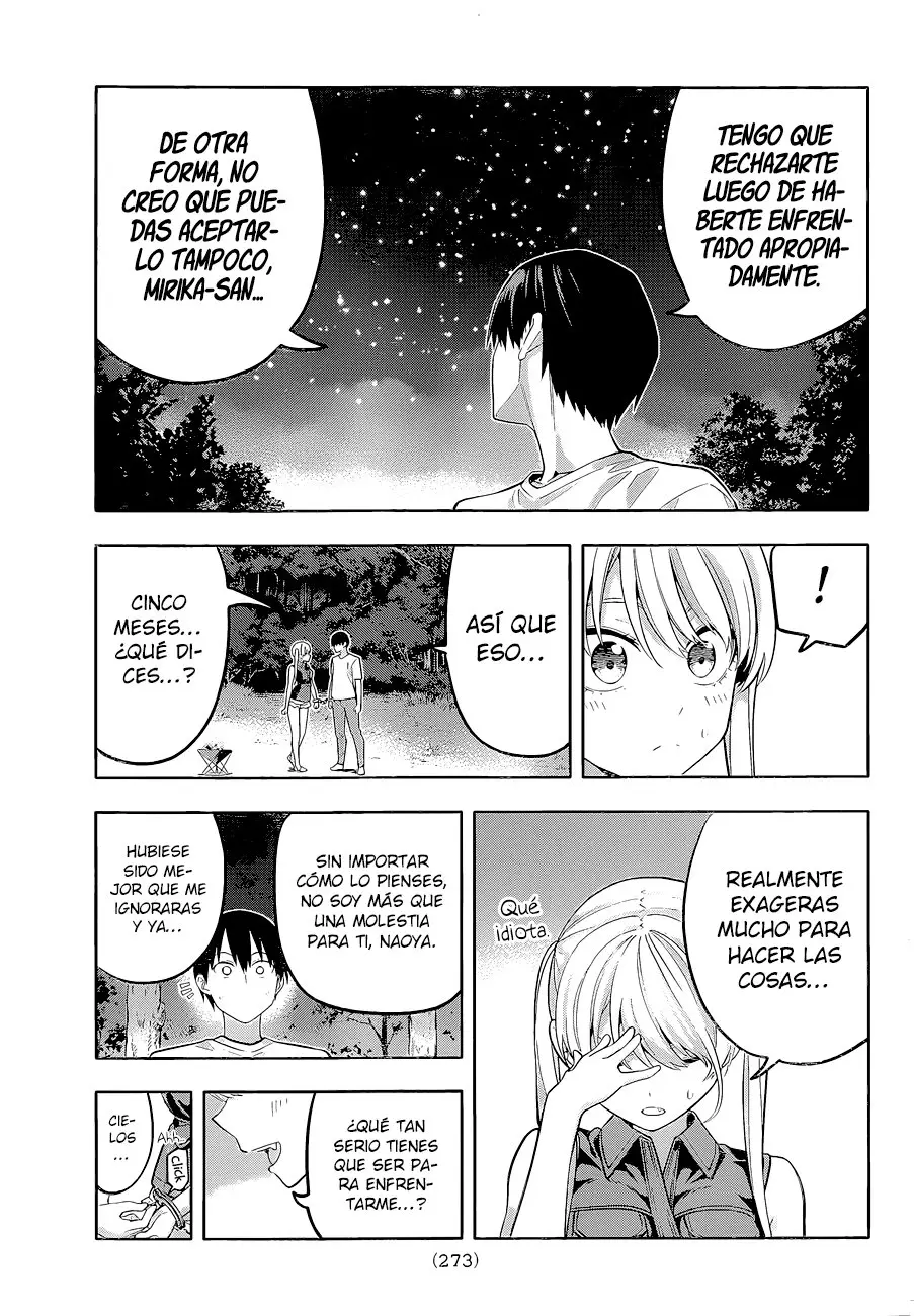 Kanojo mo Kanojo capítulo 61, página 13
