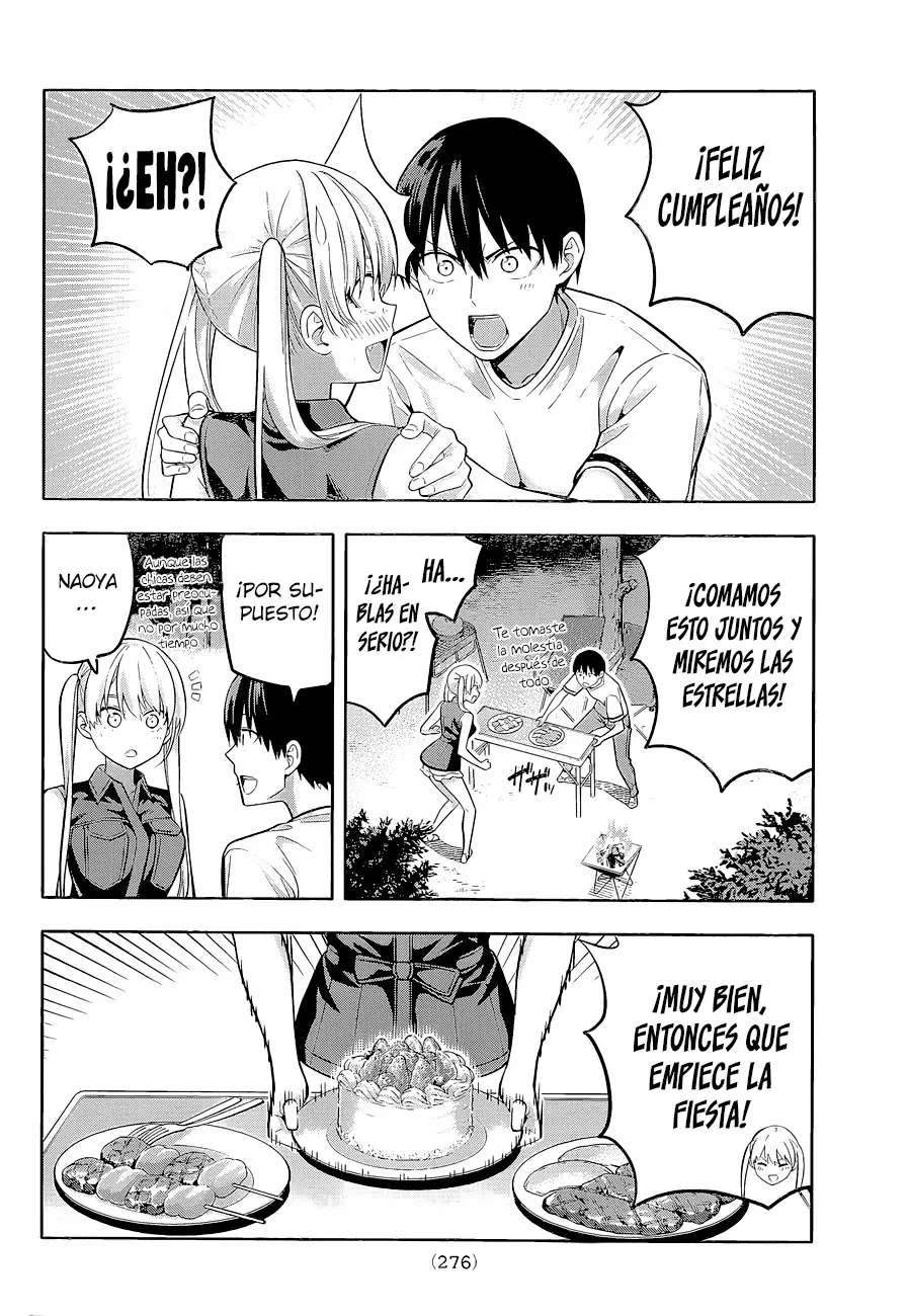 Kanojo mo Kanojo capítulo 61, página 17