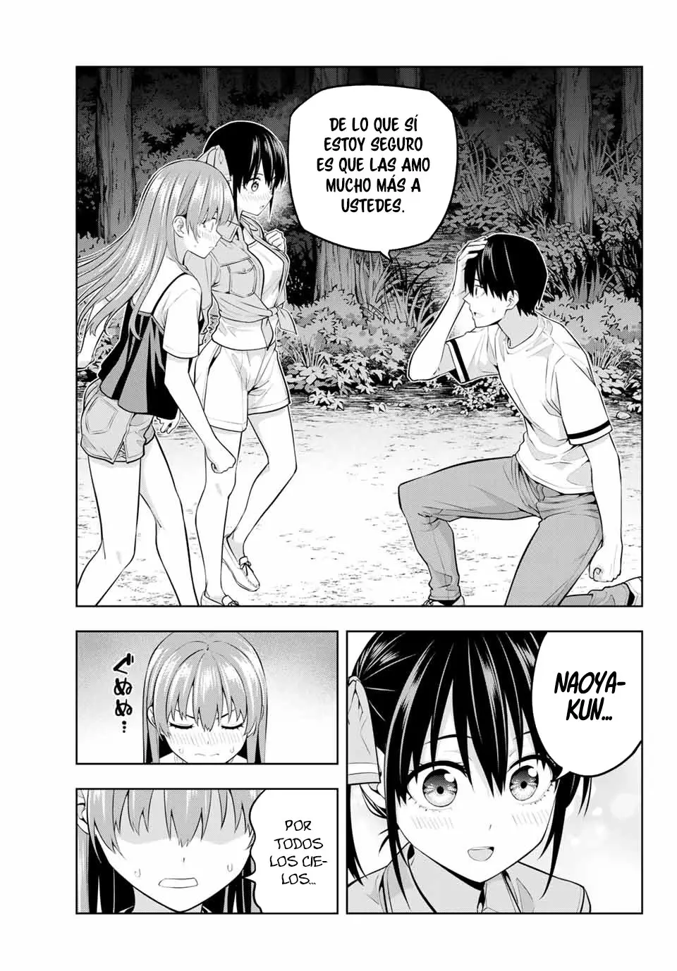Kanojo mo Kanojo capítulo 62, página 13